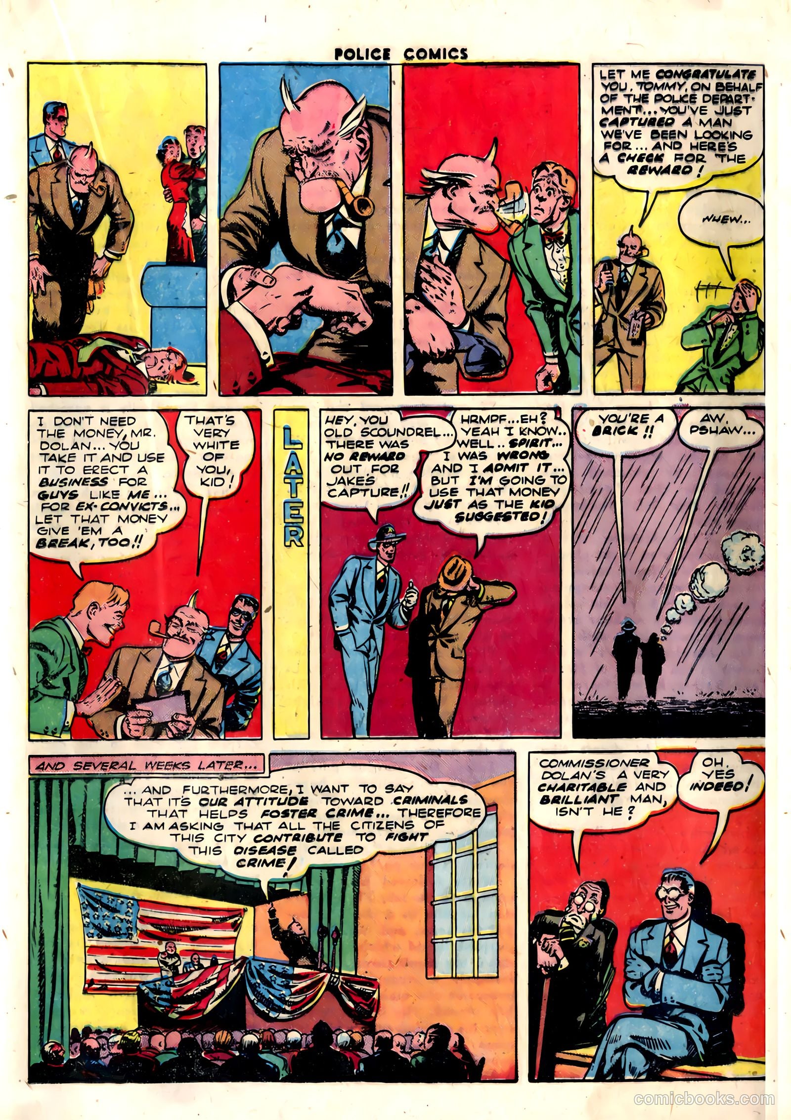 Police Comics #32 — page 37 of 60