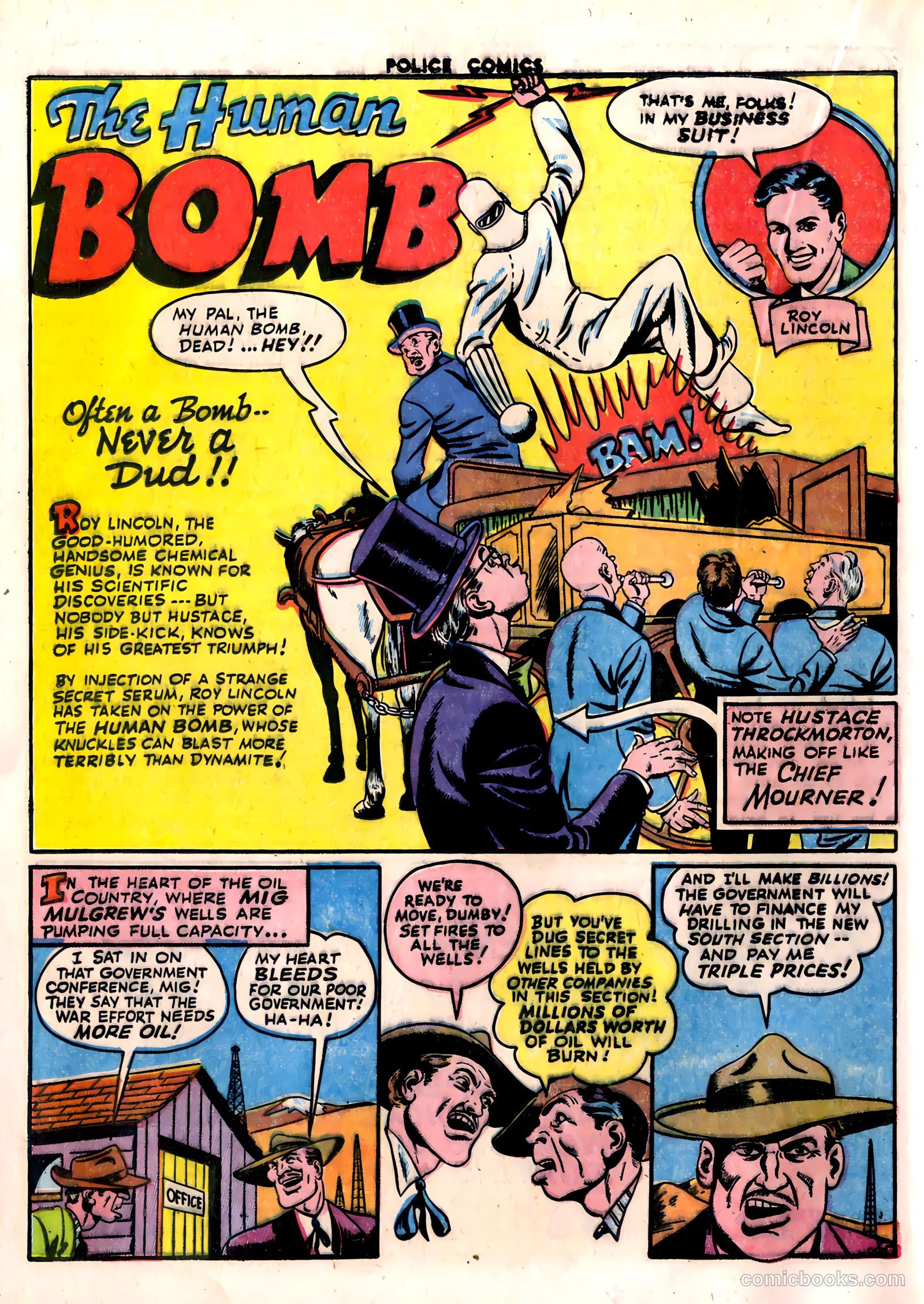 Police Comics #32 — page 40 of 60