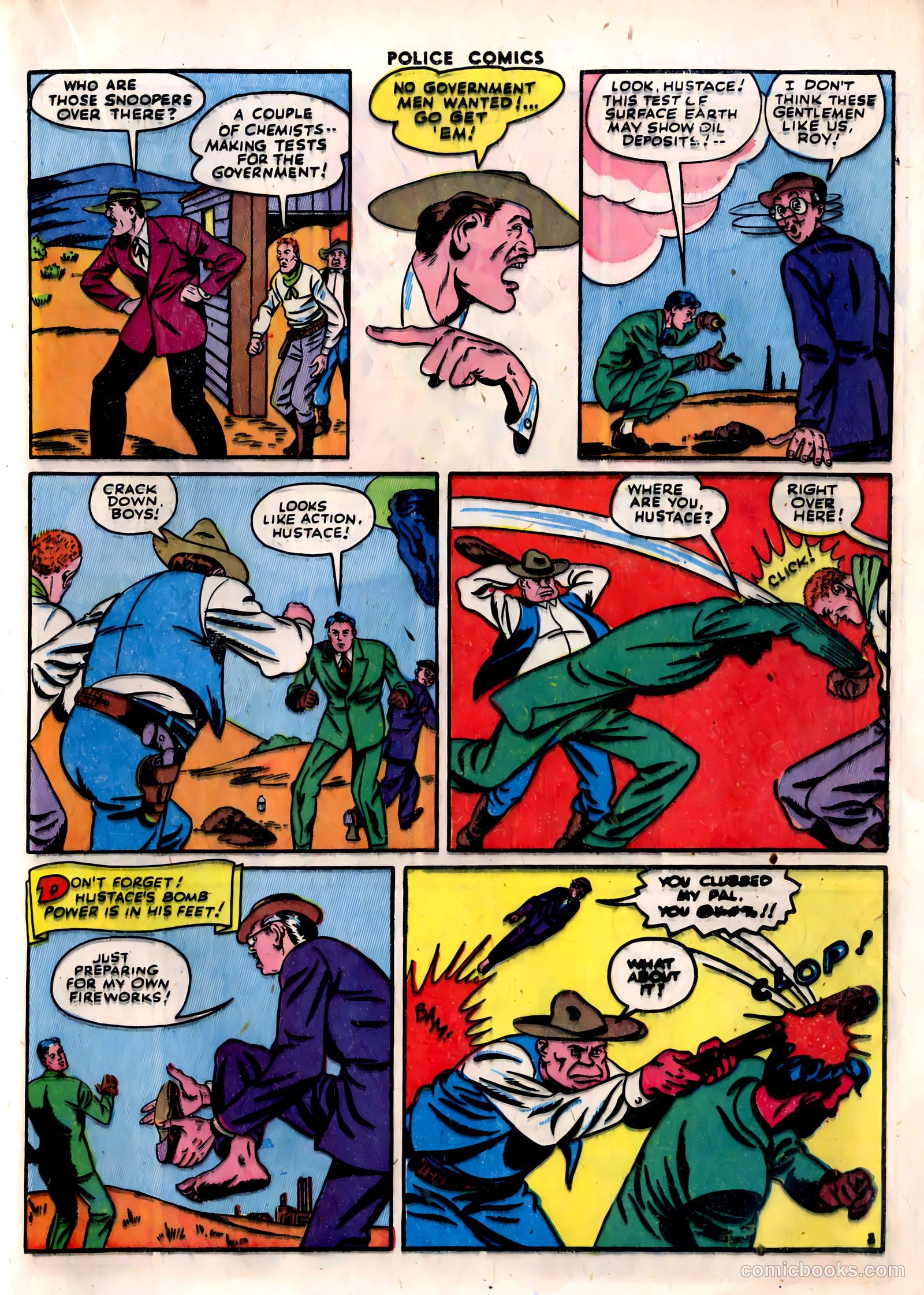 Police Comics #32 — page 41 of 60