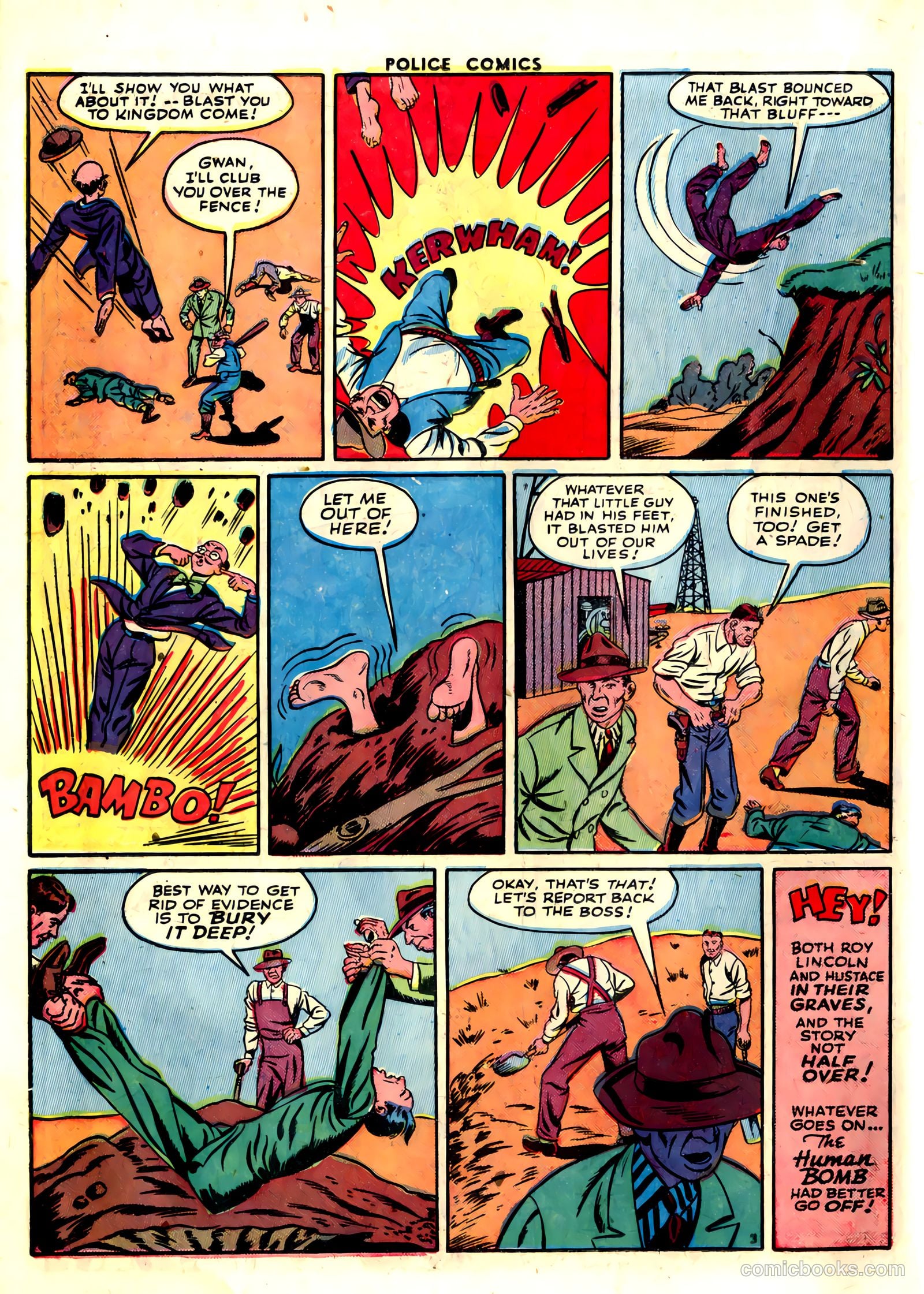 Police Comics #32 — page 42 of 60