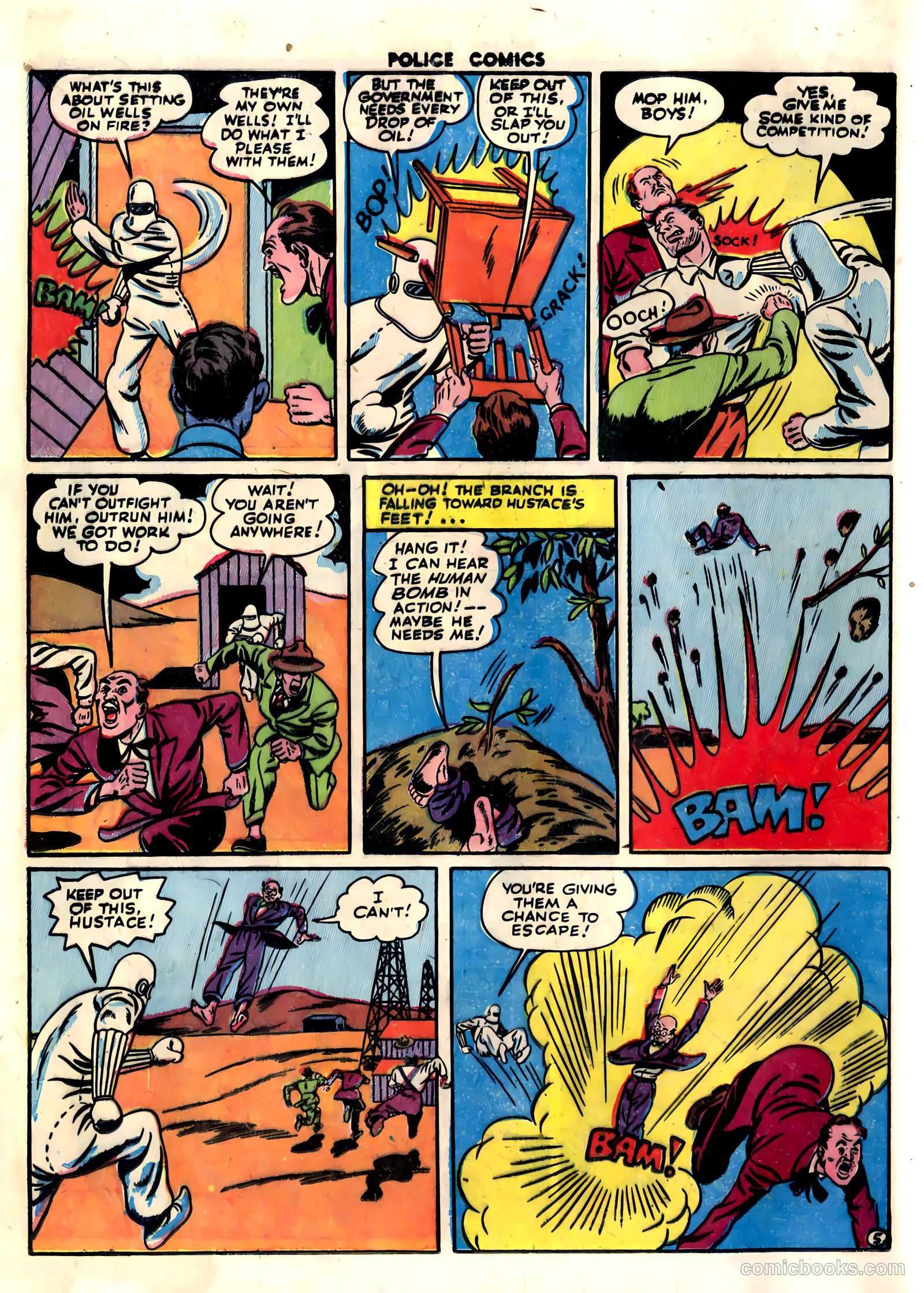 Police Comics #32 — page 44 of 60