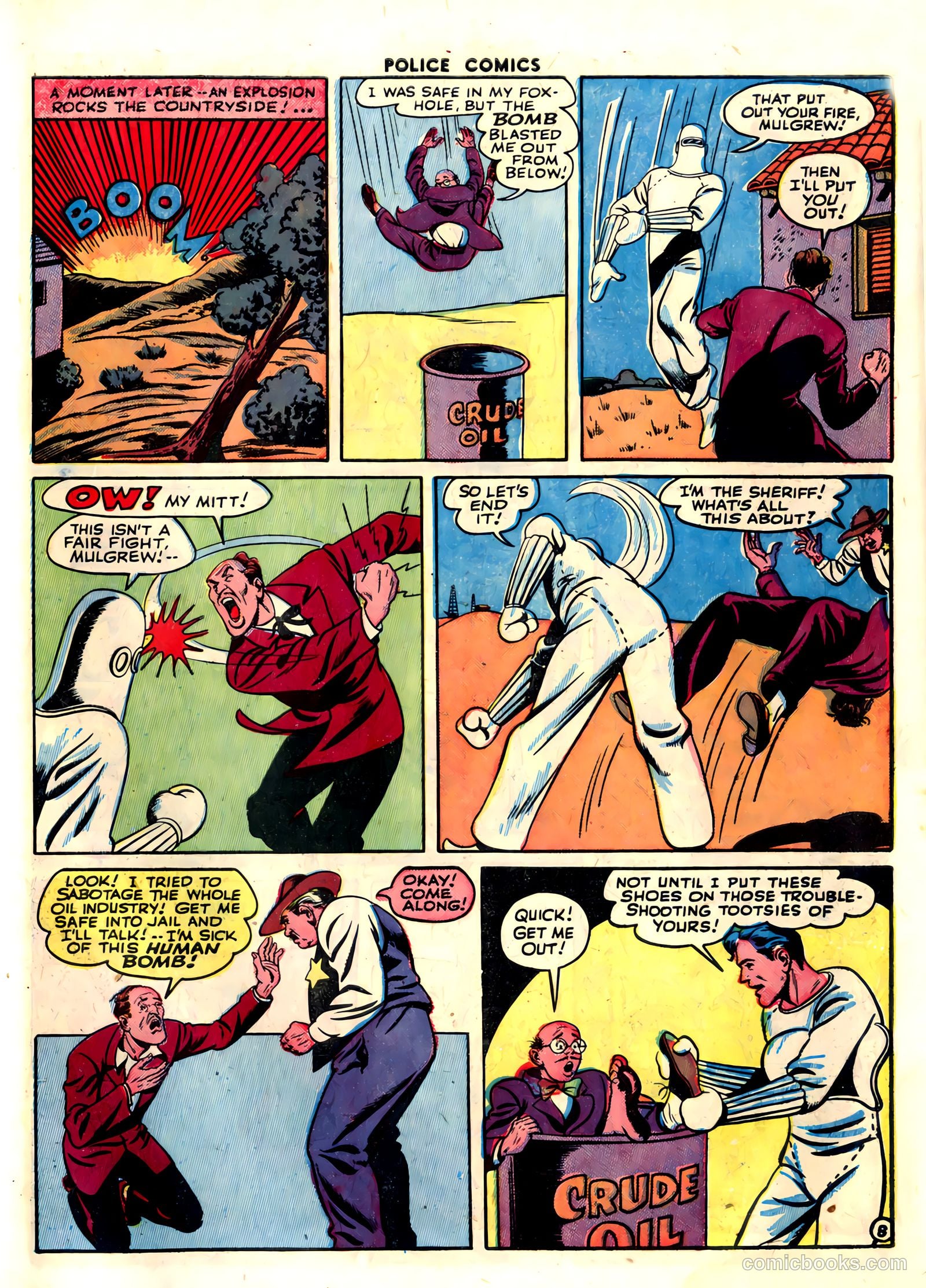 Police Comics #32 — page 47 of 60