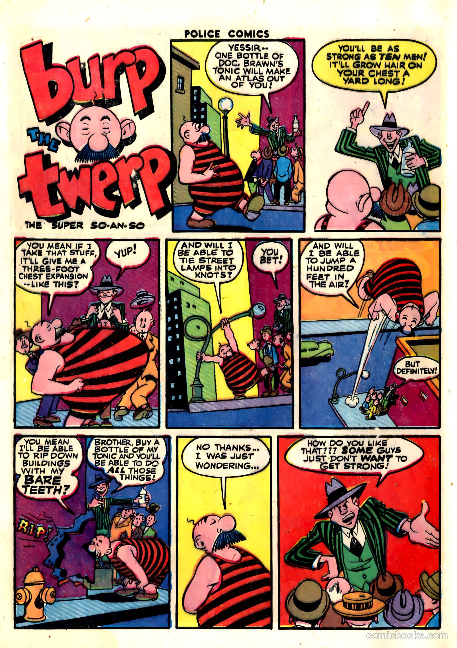 Police Comics #32 — page 48 of 60