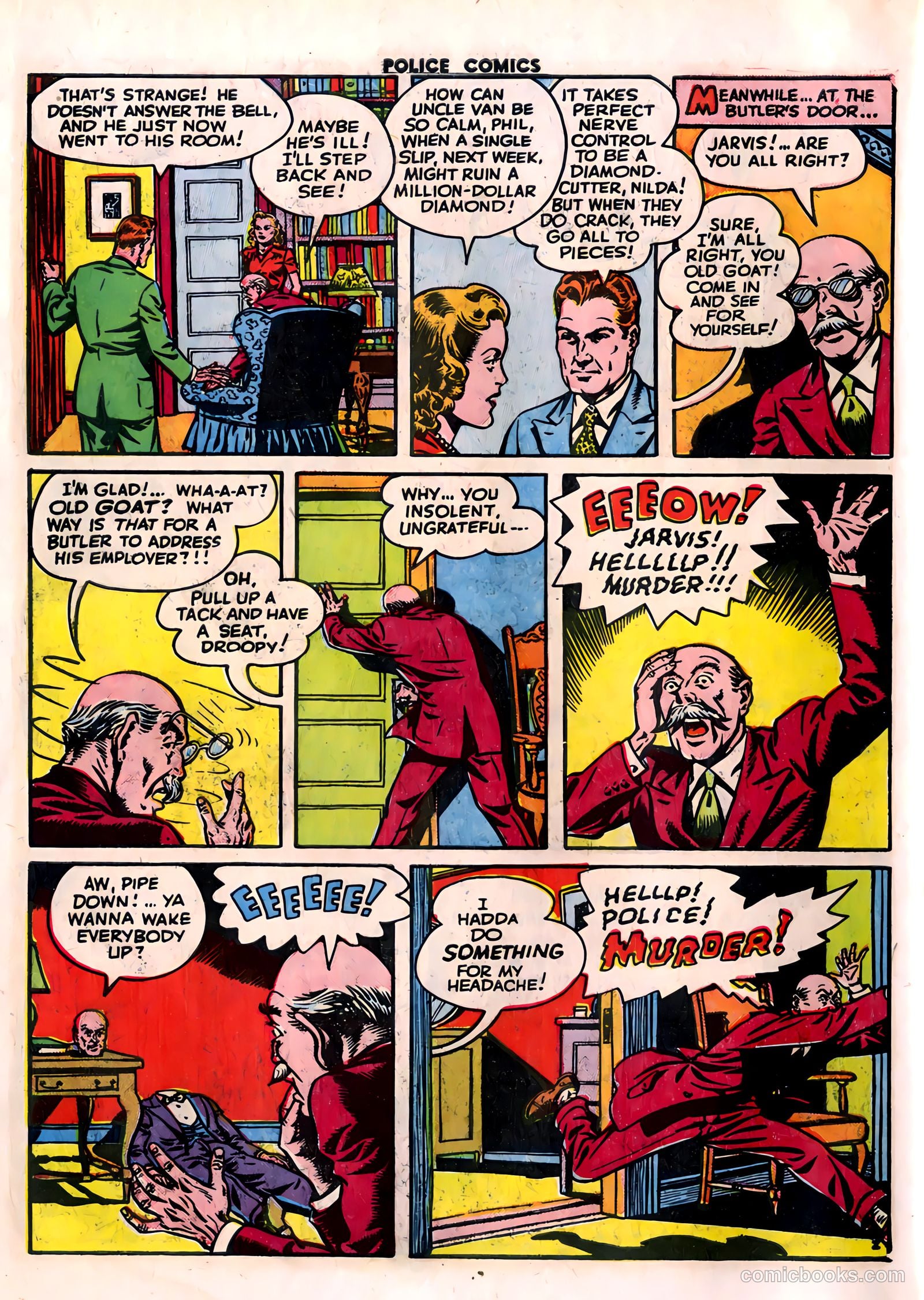 Police Comics #32 — page 50 of 60