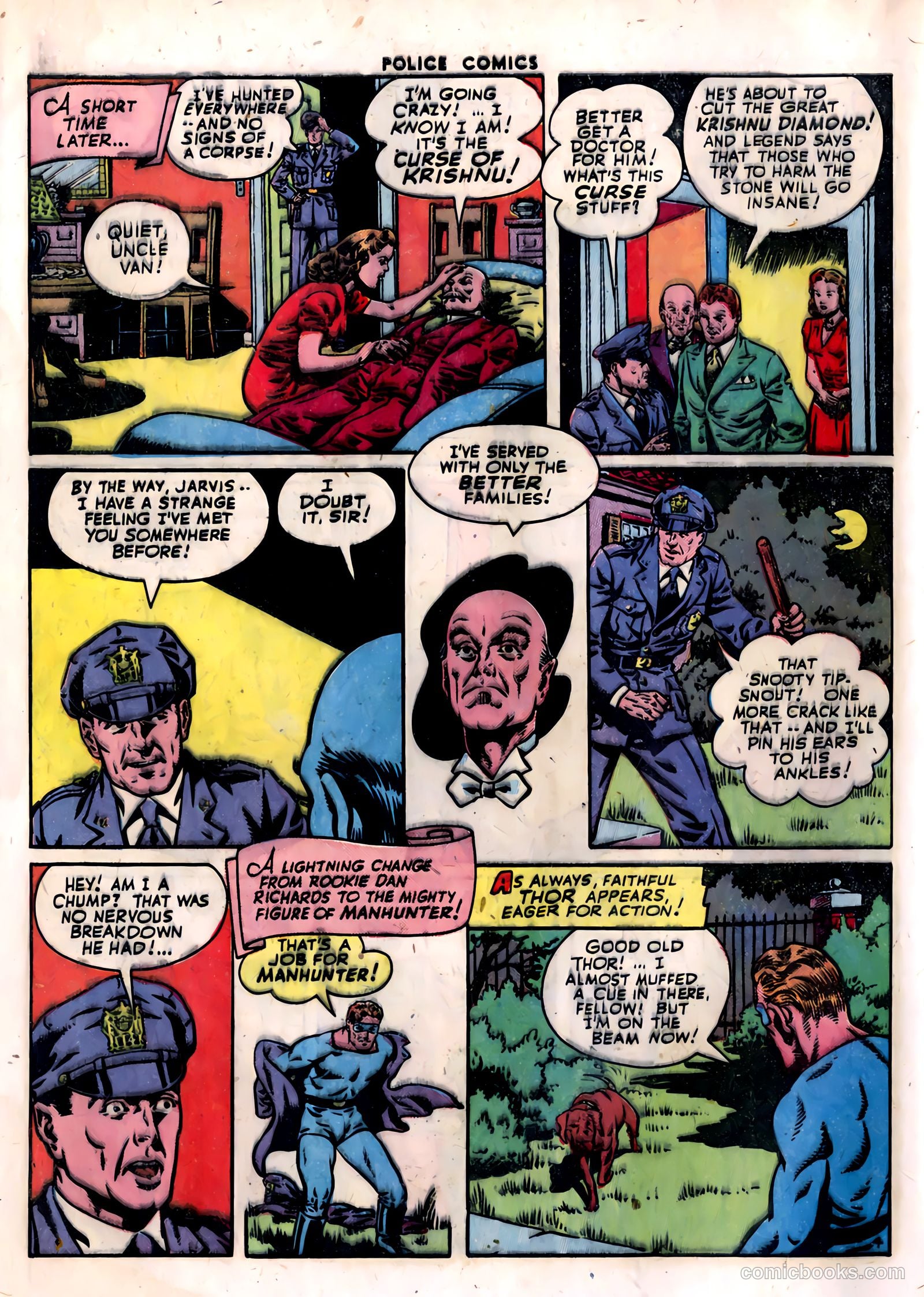 Police Comics #32 — page 52 of 60