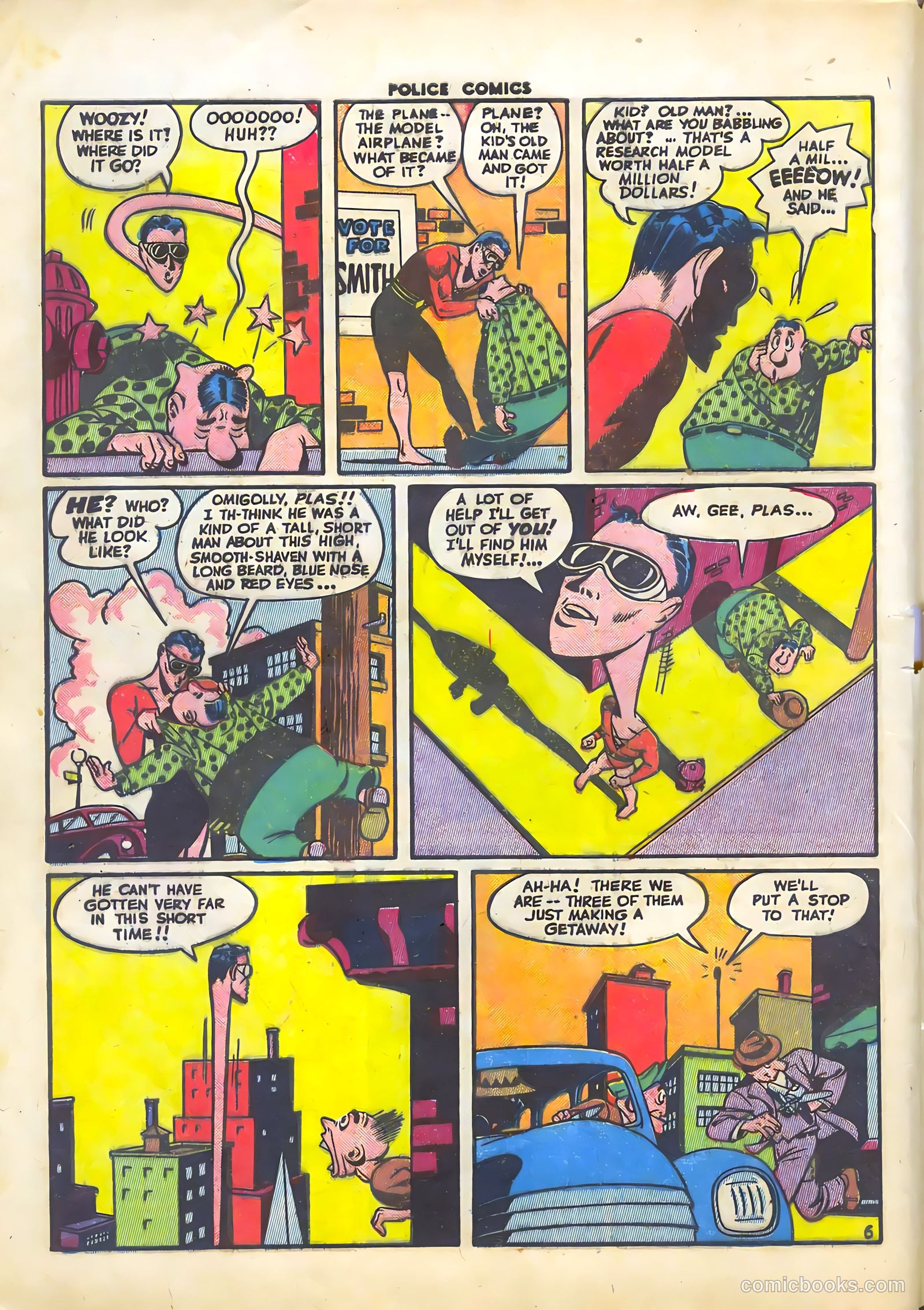 Police Comics #33 — page 8 of 60