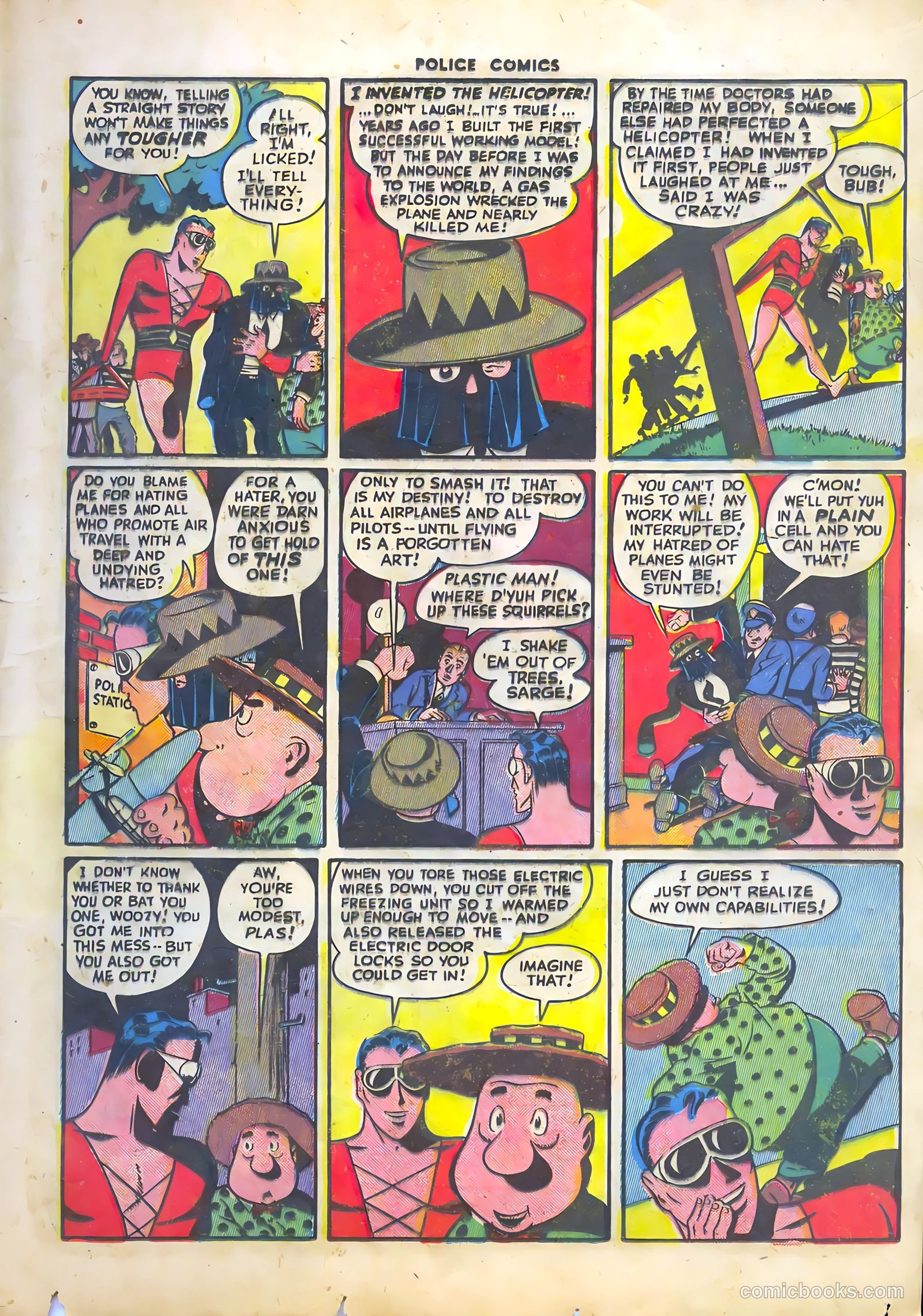 Police Comics #33 — page 17 of 60