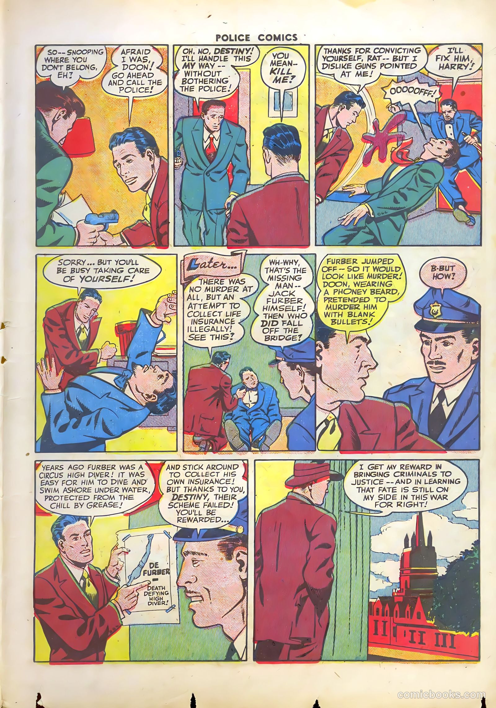 Police Comics #33 — page 23 of 60