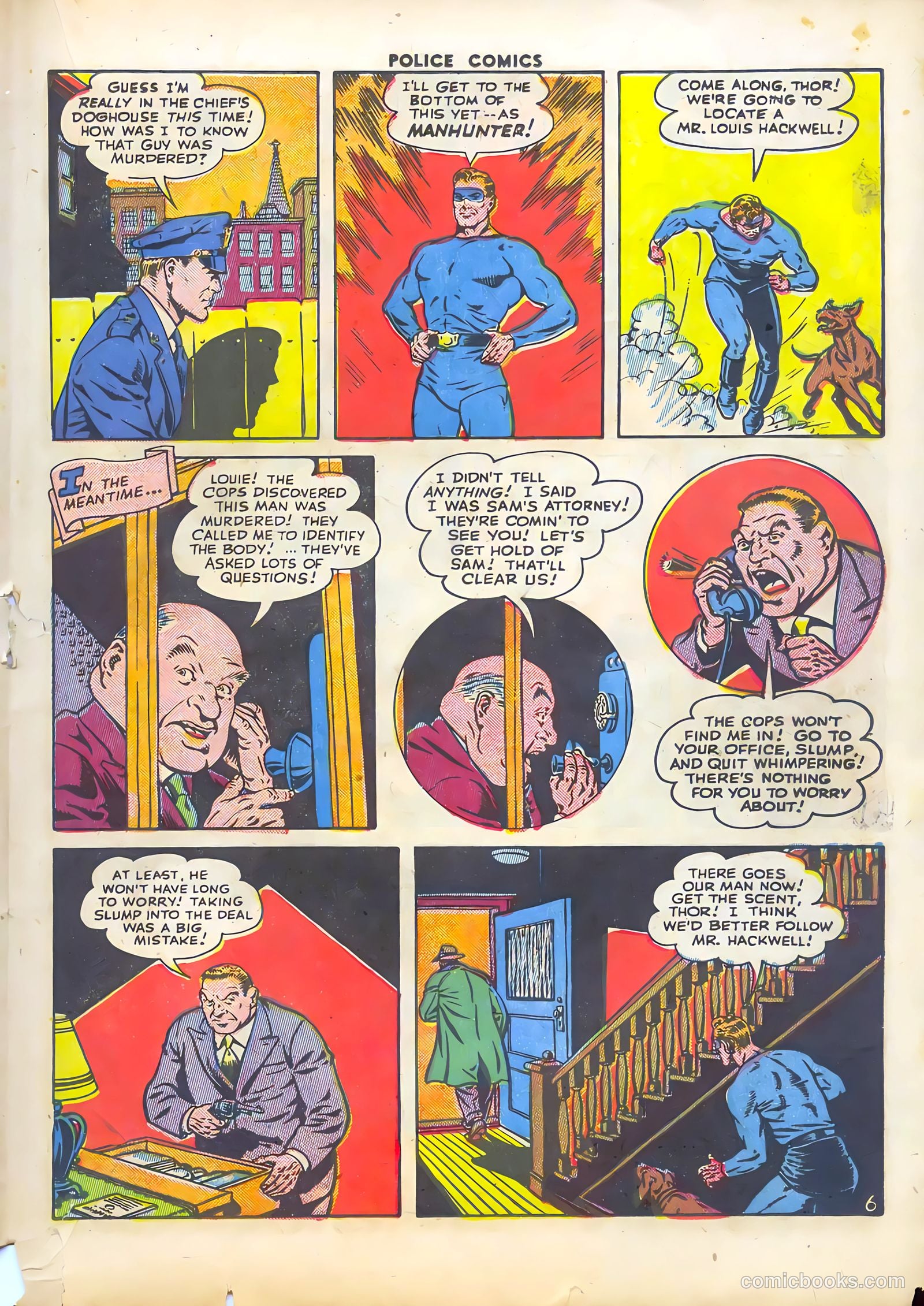 Police Comics #33 — page 35 of 60