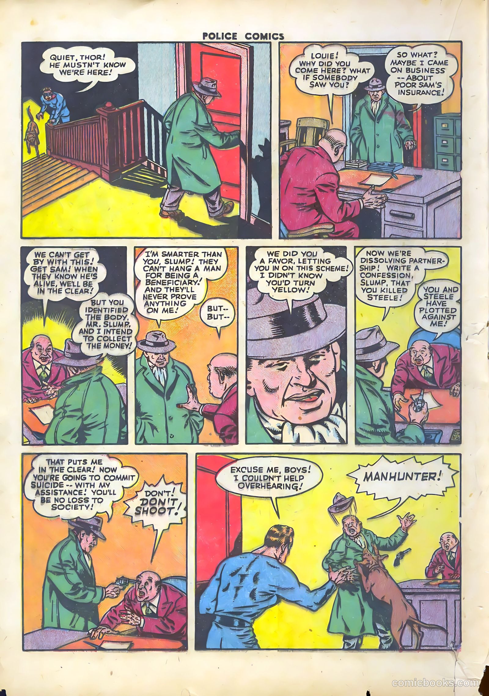 Police Comics #33 — page 36 of 60