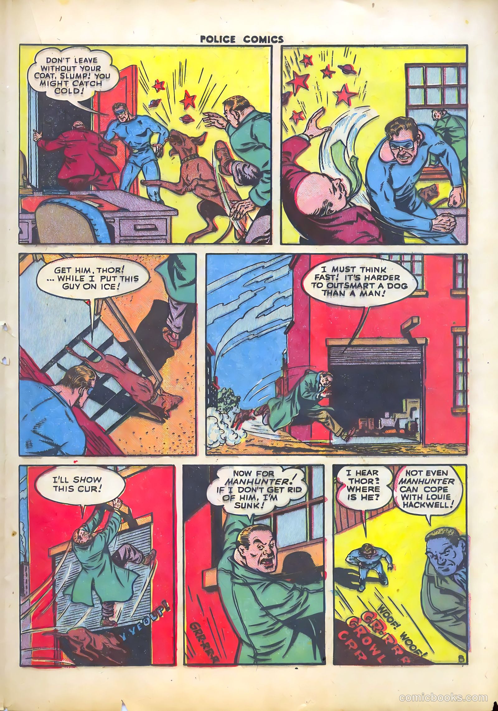 Police Comics #33 — page 37 of 60