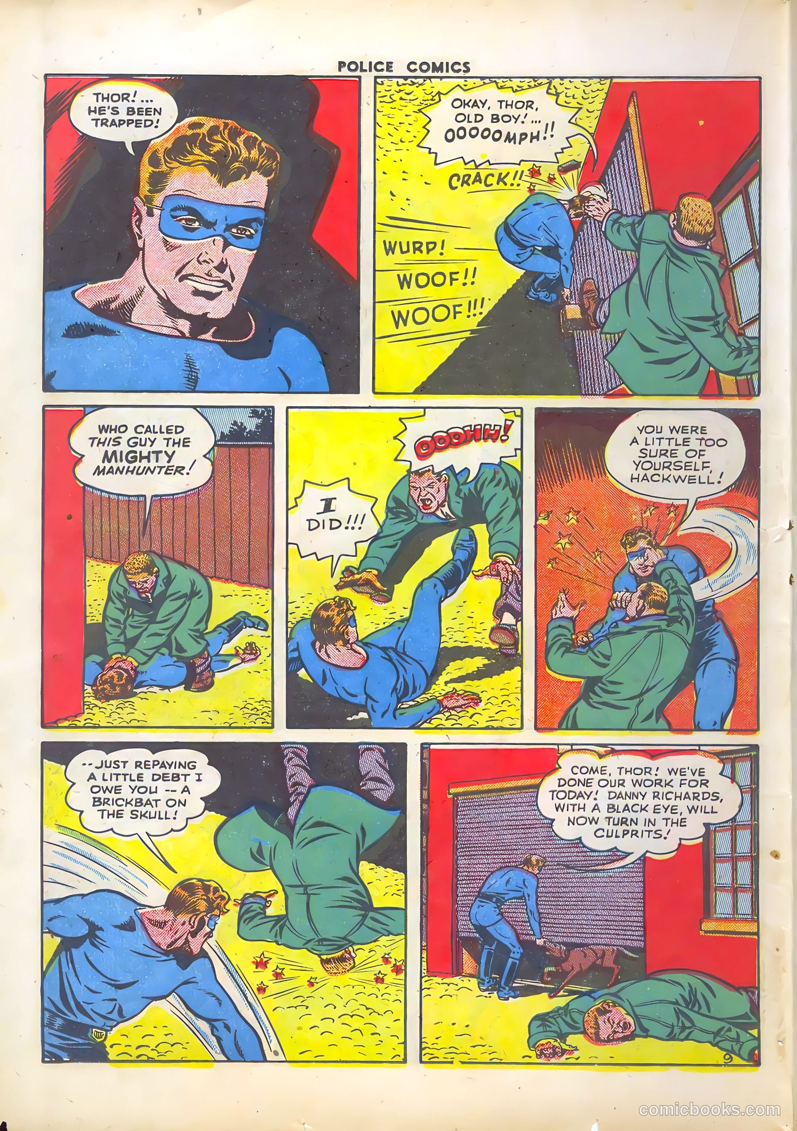 Police Comics #33 — page 38 of 60