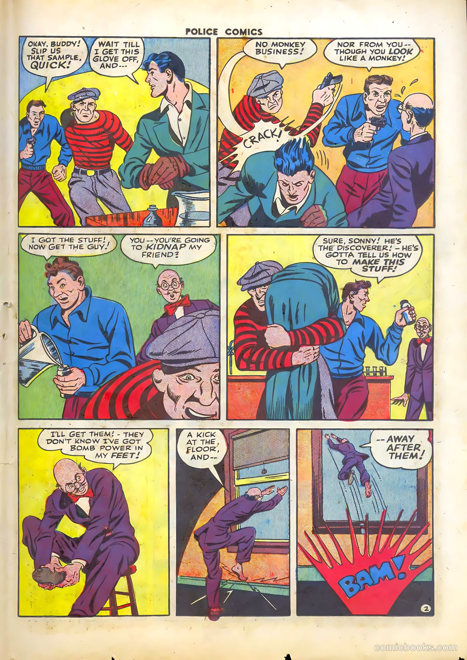 Police Comics #33 — page 43 of 60