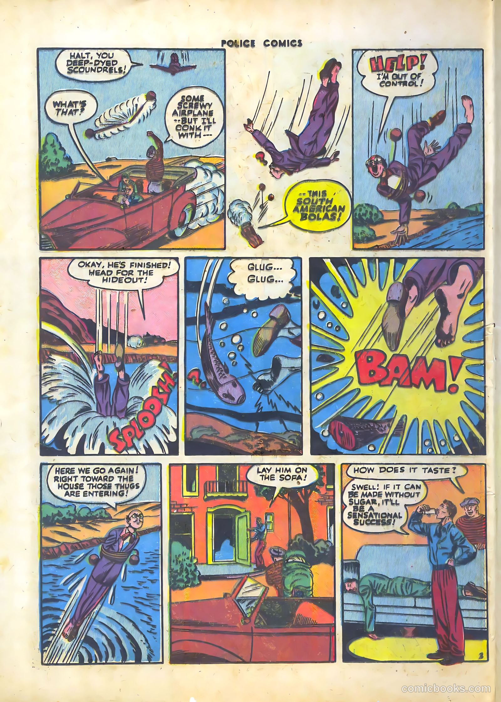 Police Comics #33 — page 44 of 60