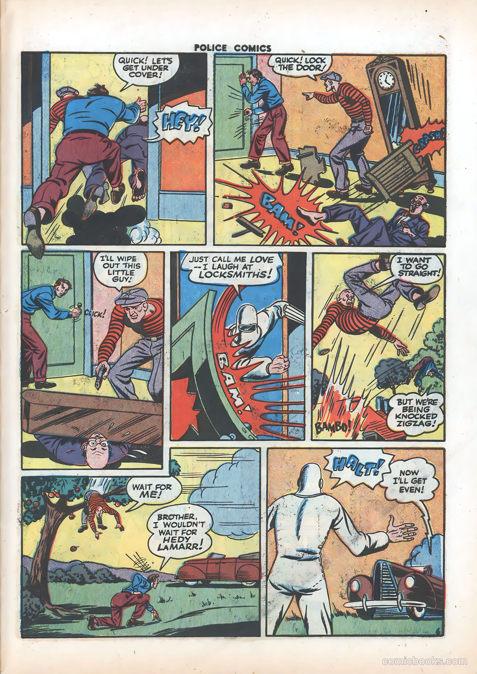 Police Comics #33 — page 47 of 60