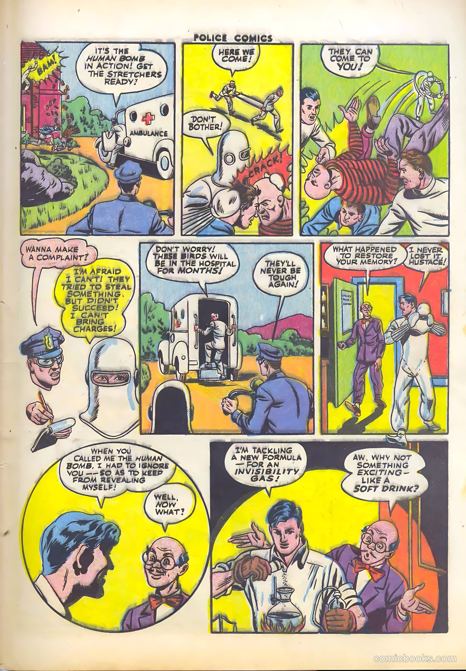 Police Comics #33 — page 49 of 60