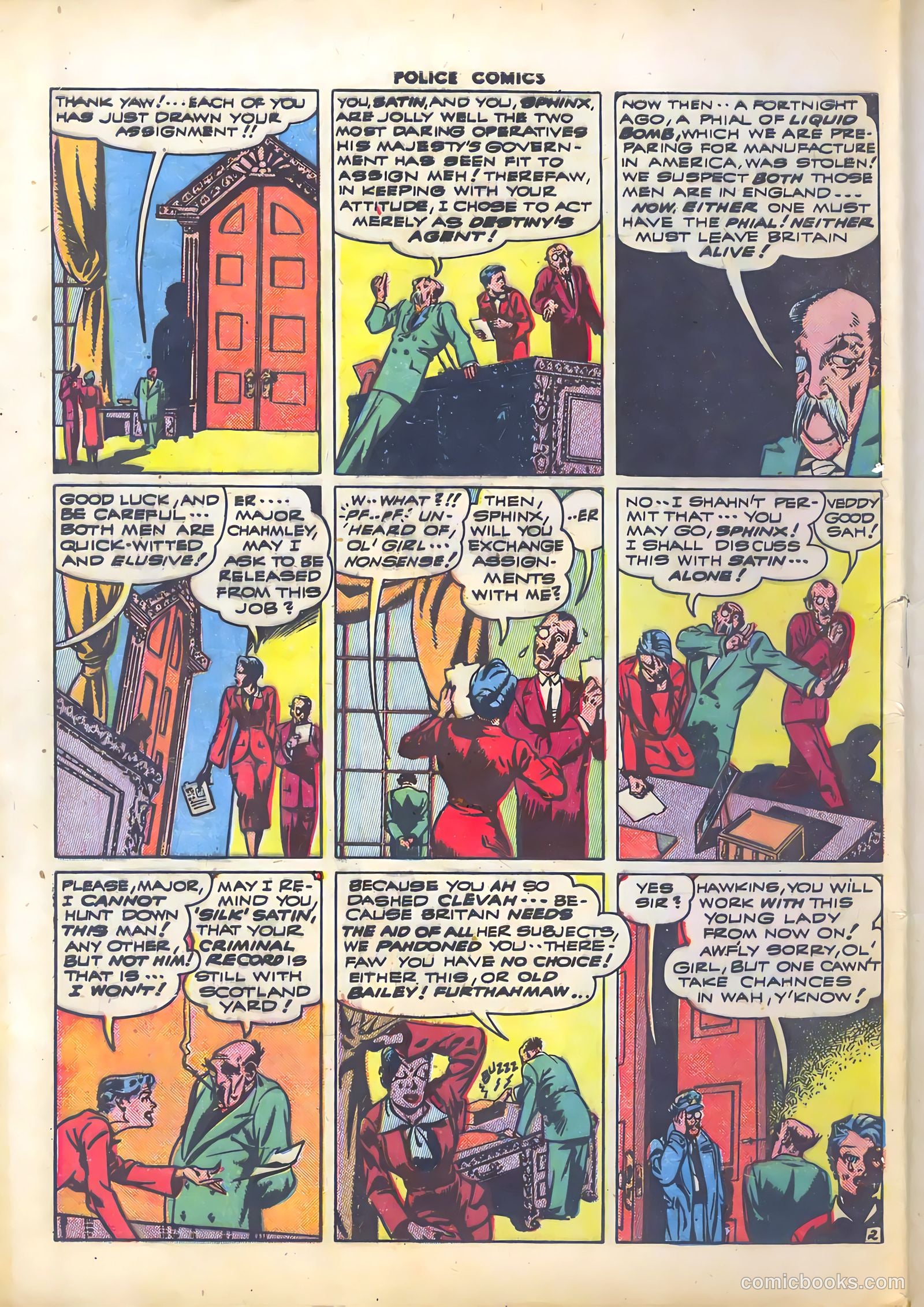 Police Comics #33 — page 52 of 60