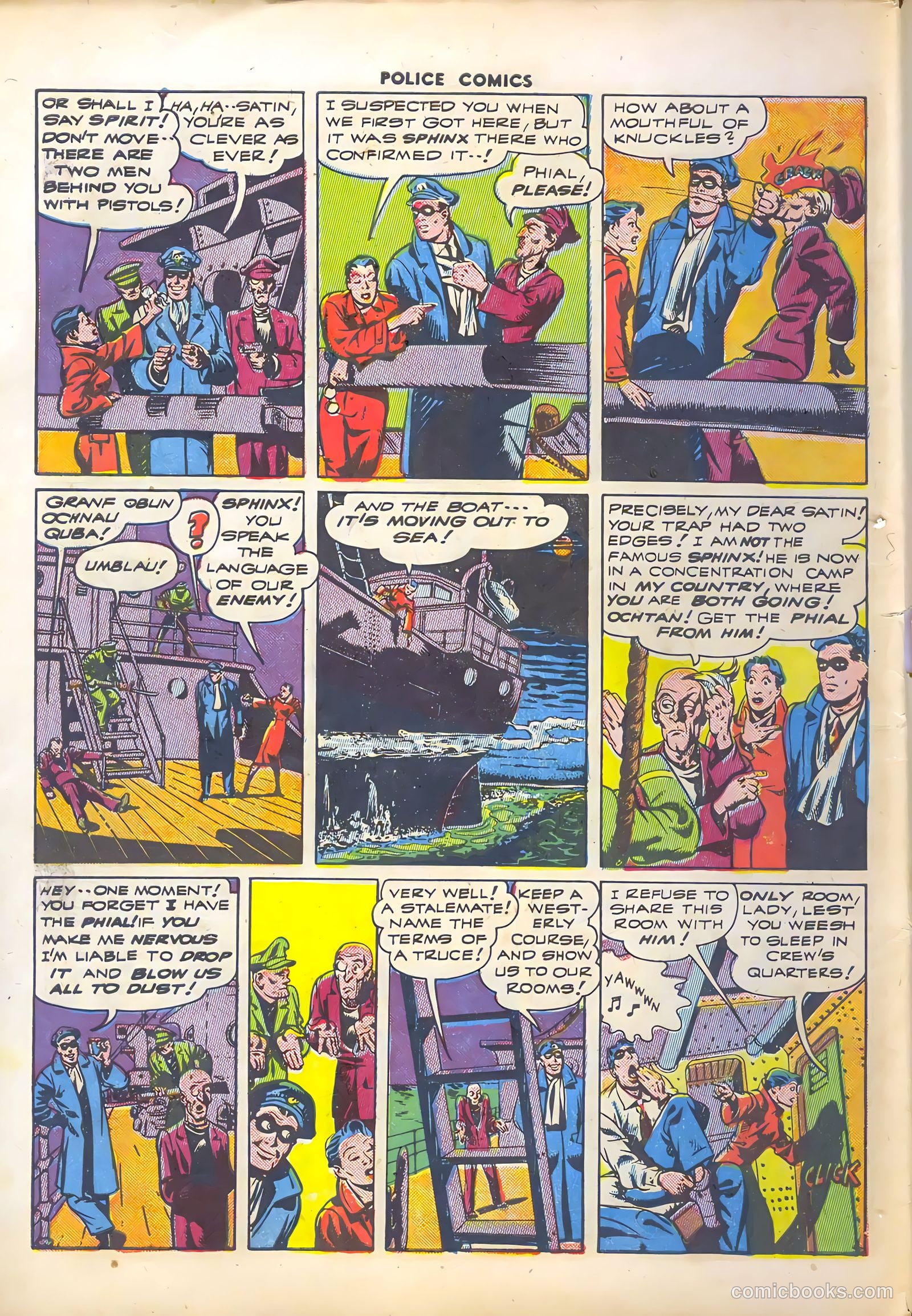 Police Comics #33 — page 54 of 60
