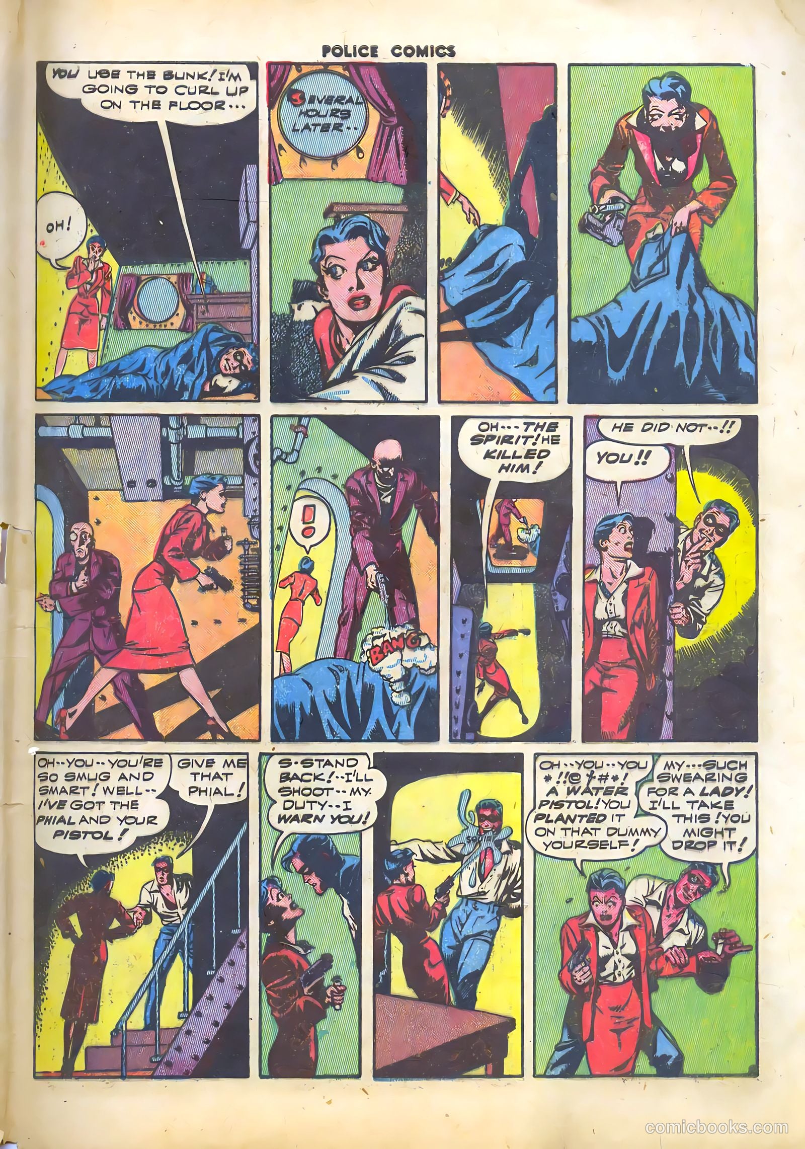Police Comics #33 — page 55 of 60