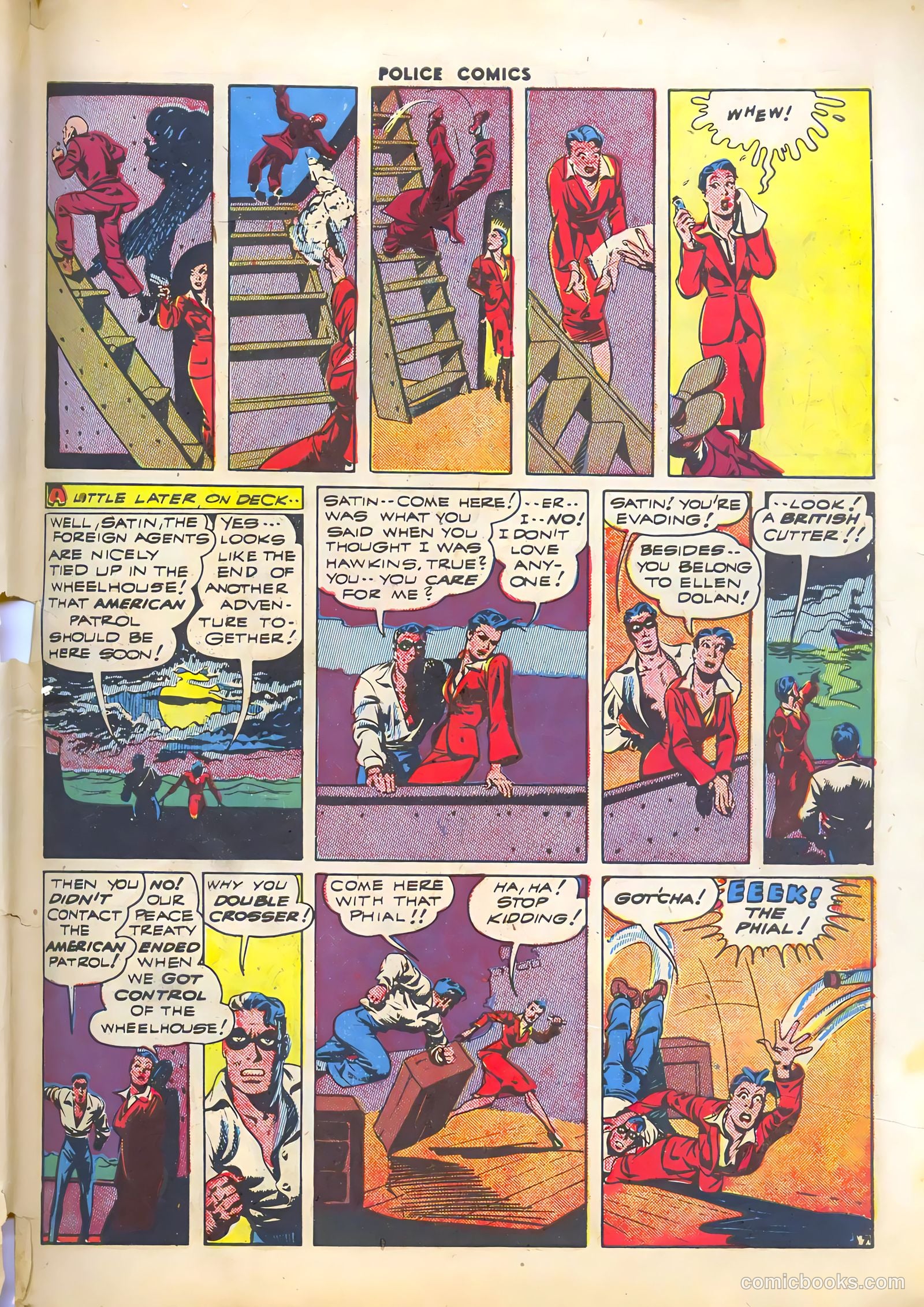 Police Comics #33 — page 57 of 60