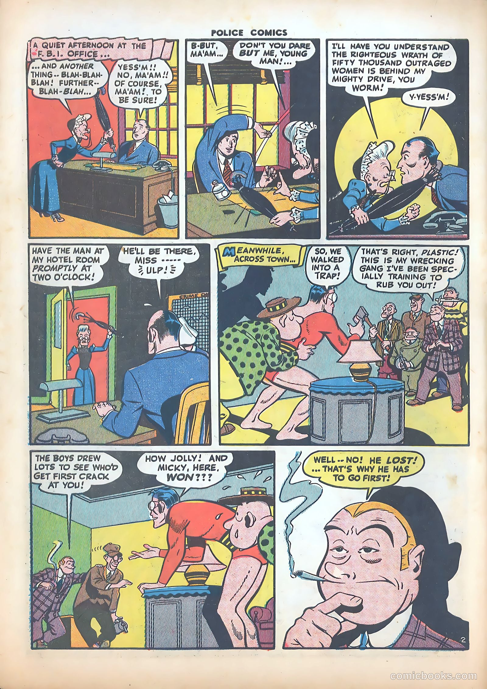 Police Comics #34 — page 4 of 60