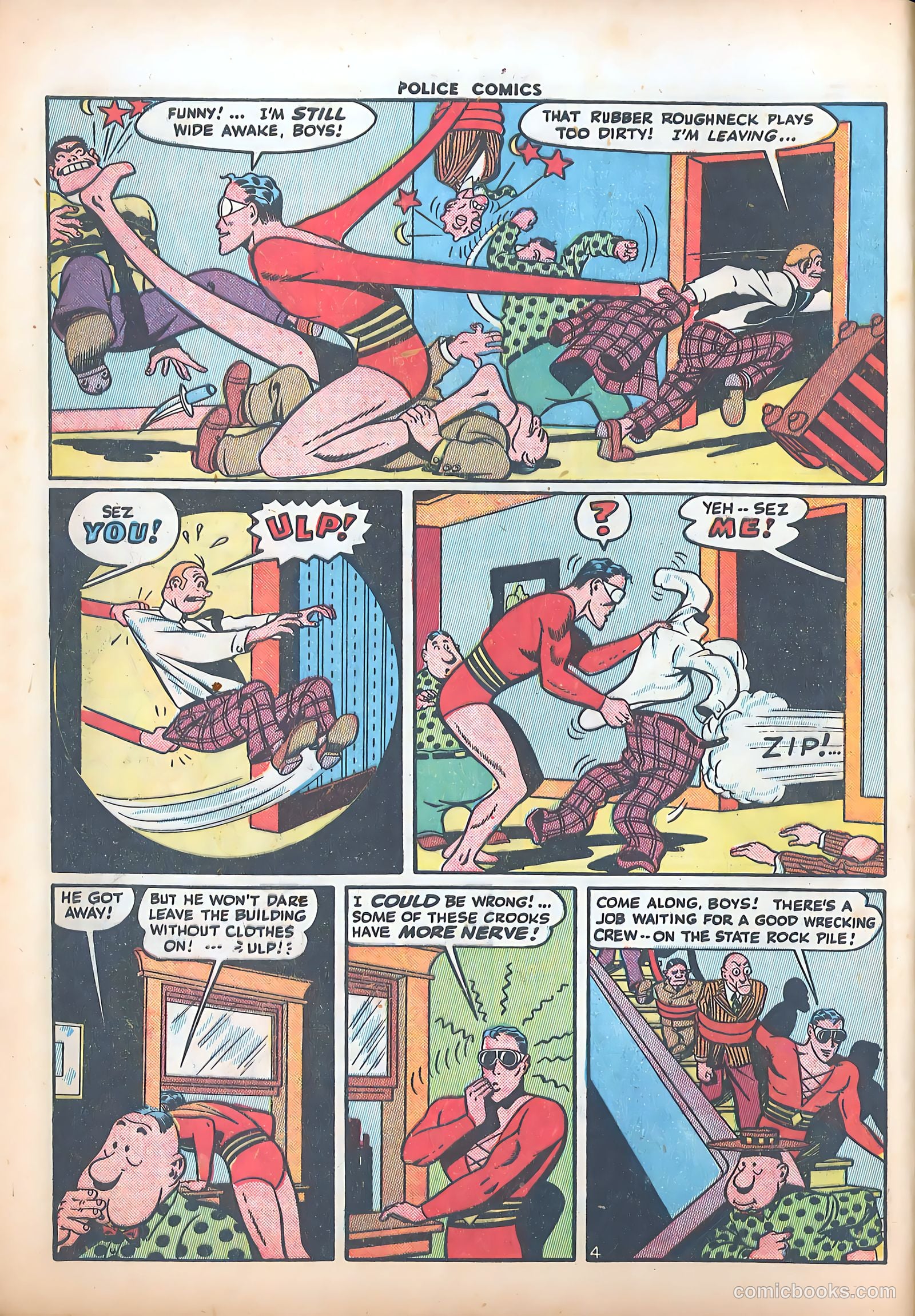 Police Comics #34 — page 6 of 60