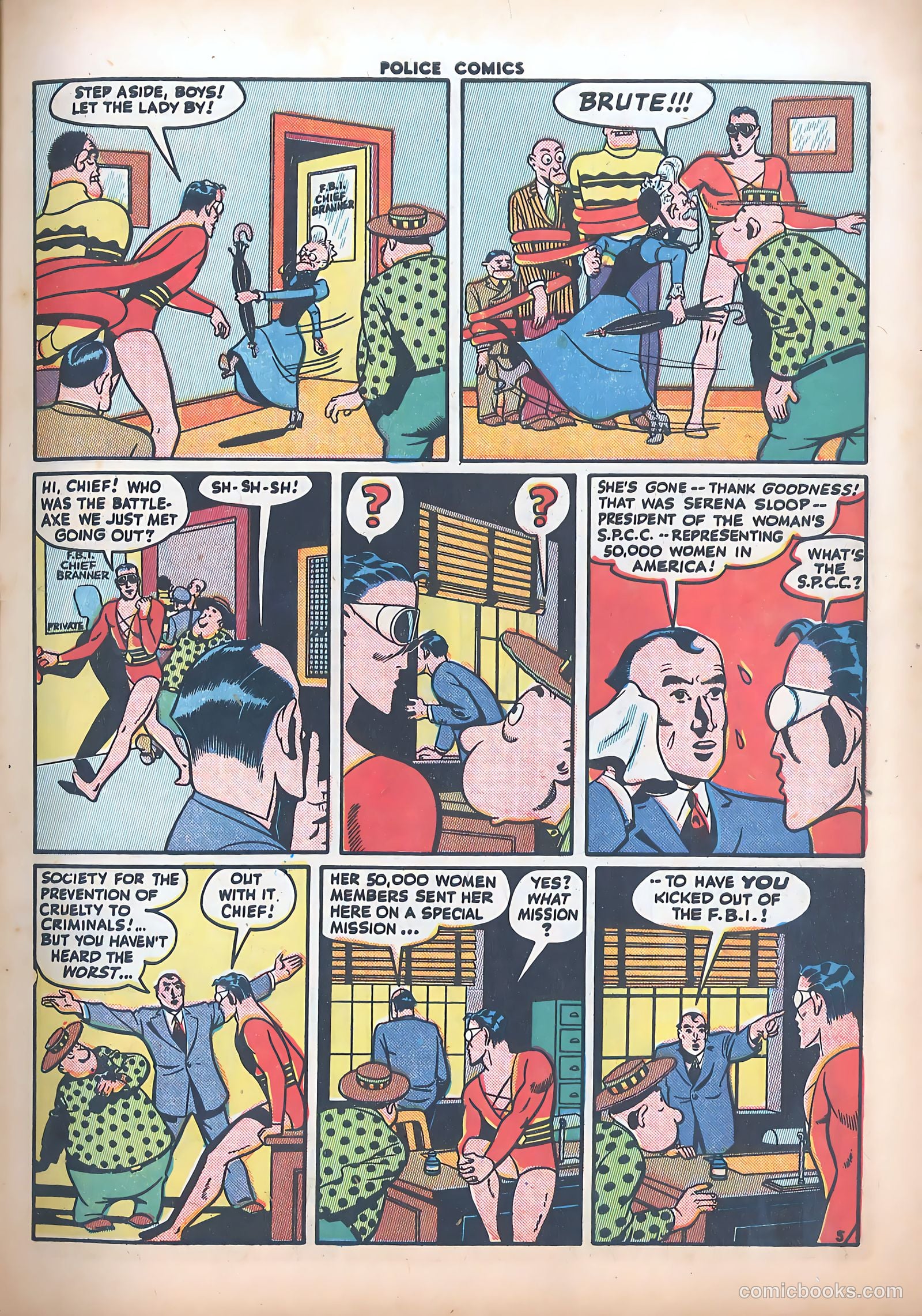 Police Comics #34 — page 7 of 60