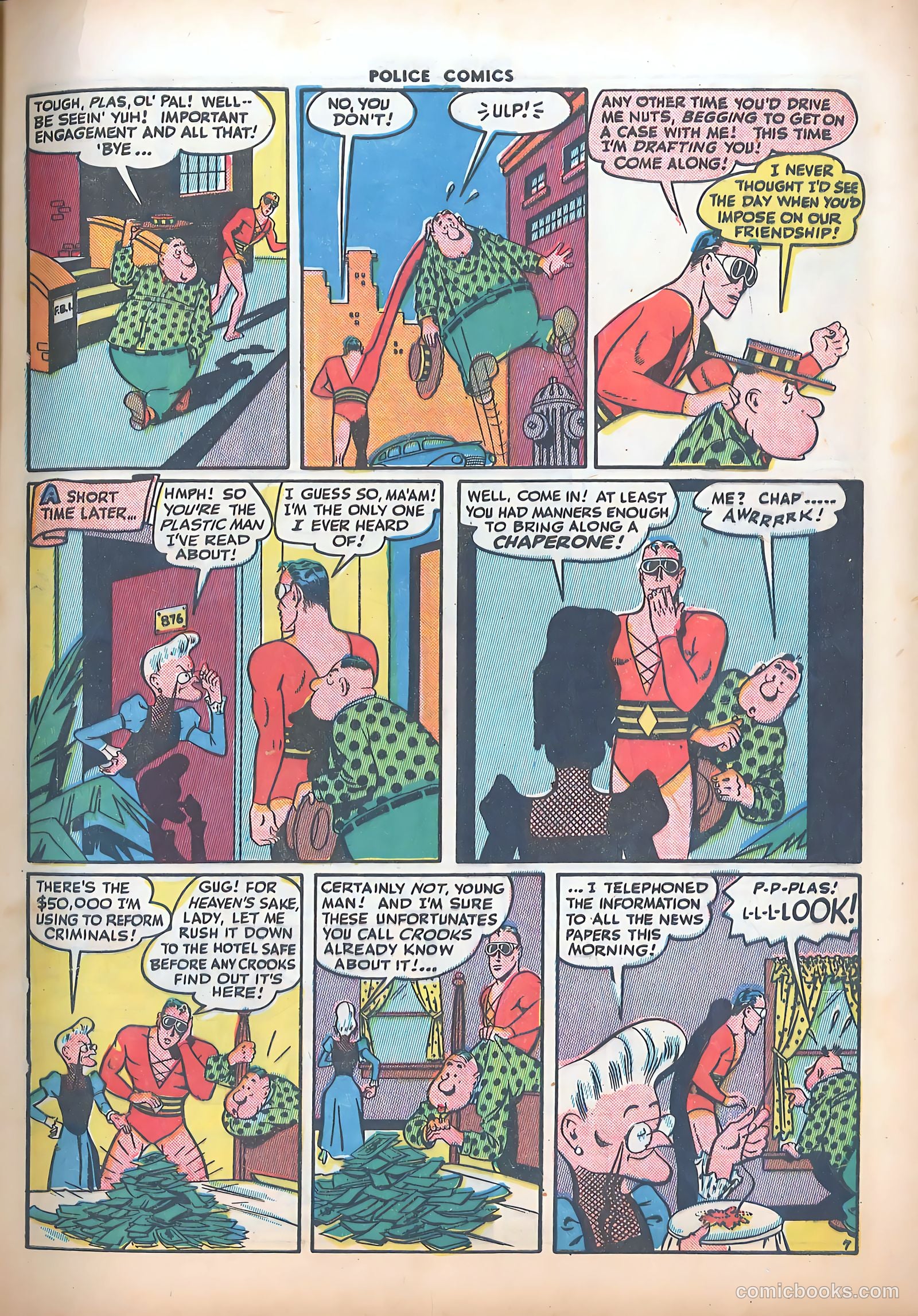Police Comics #34 — page 9 of 60