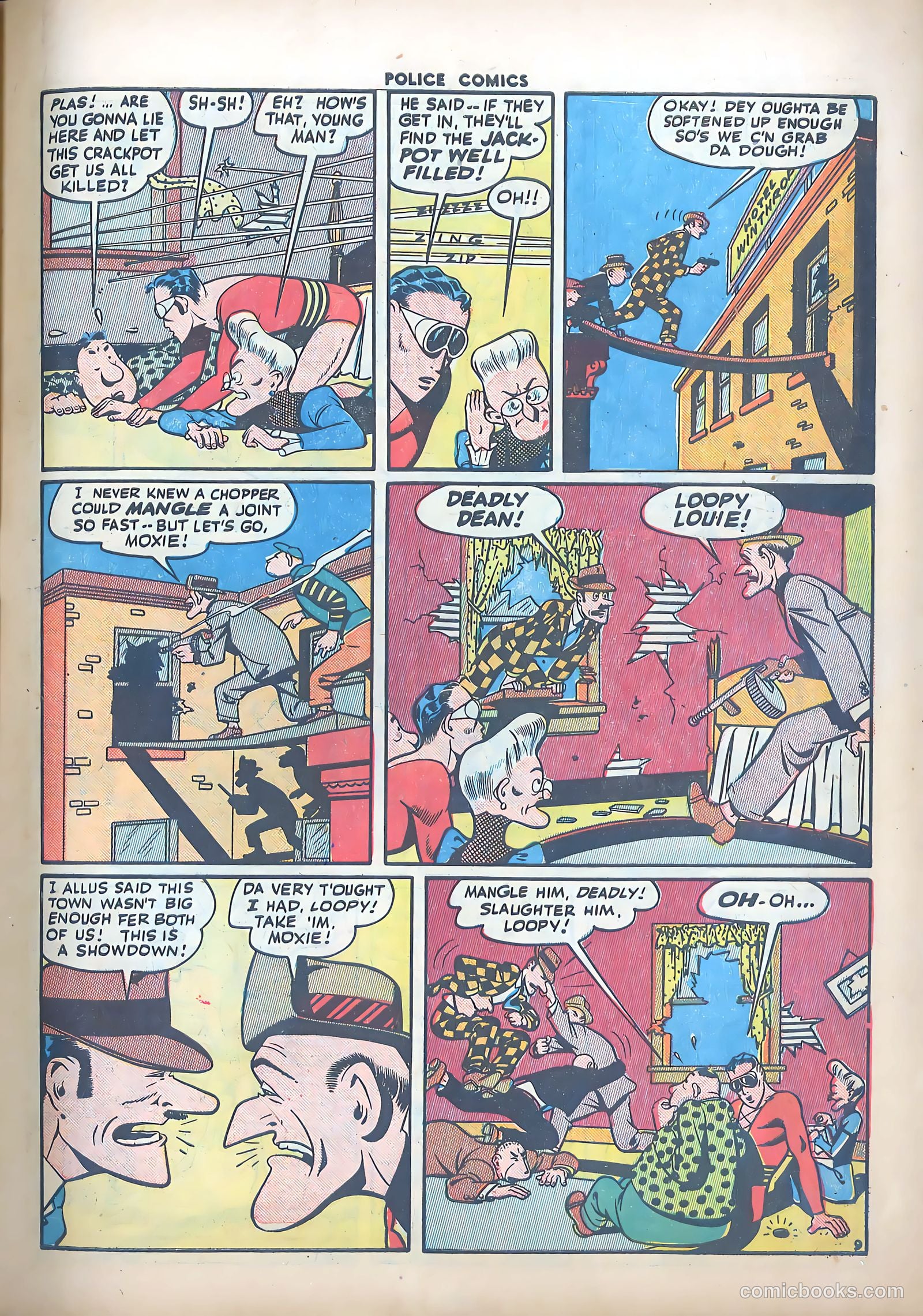 Police Comics #34 — page 11 of 60