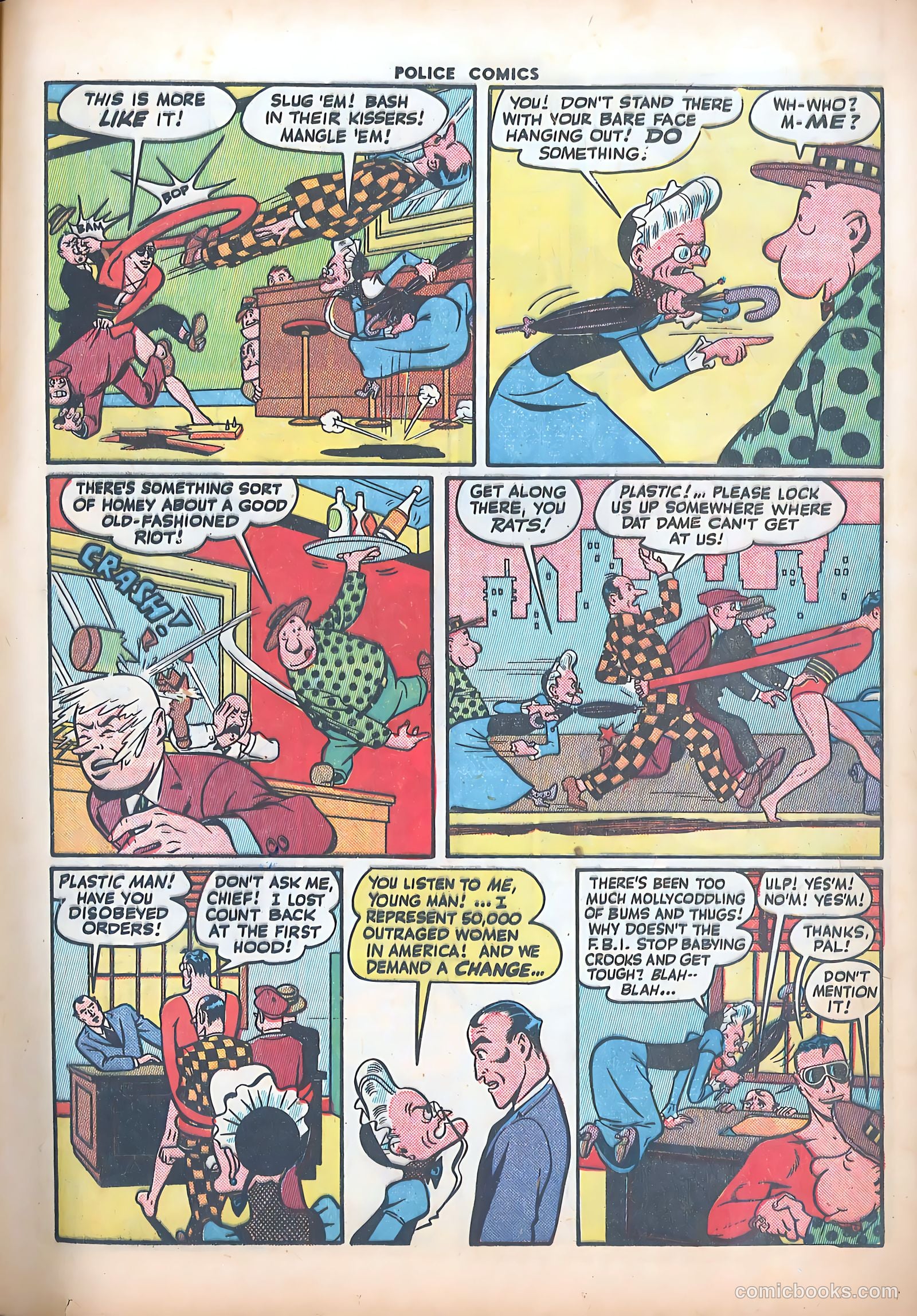 Police Comics #34 — page 17 of 60
