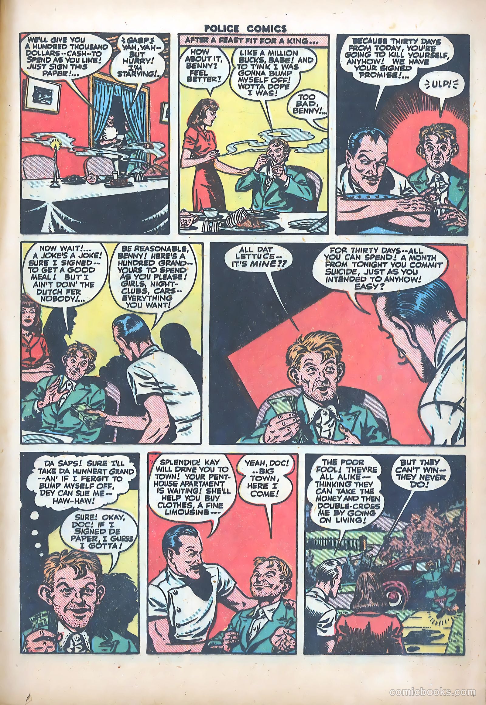 Police Comics #34 — page 21 of 60