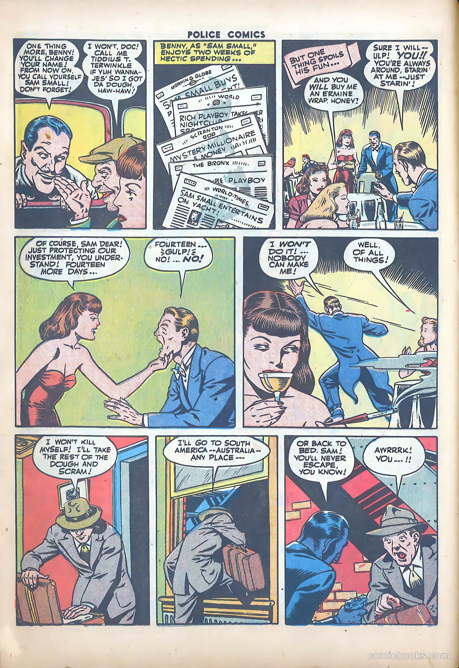 Police Comics #34 — page 22 of 60