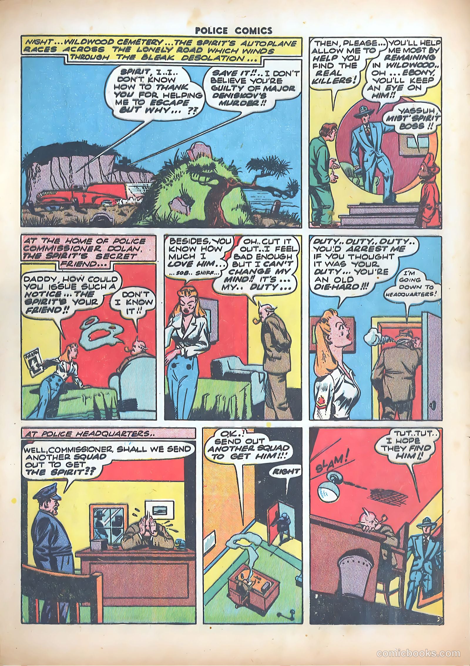 Police Comics #34 — page 31 of 60