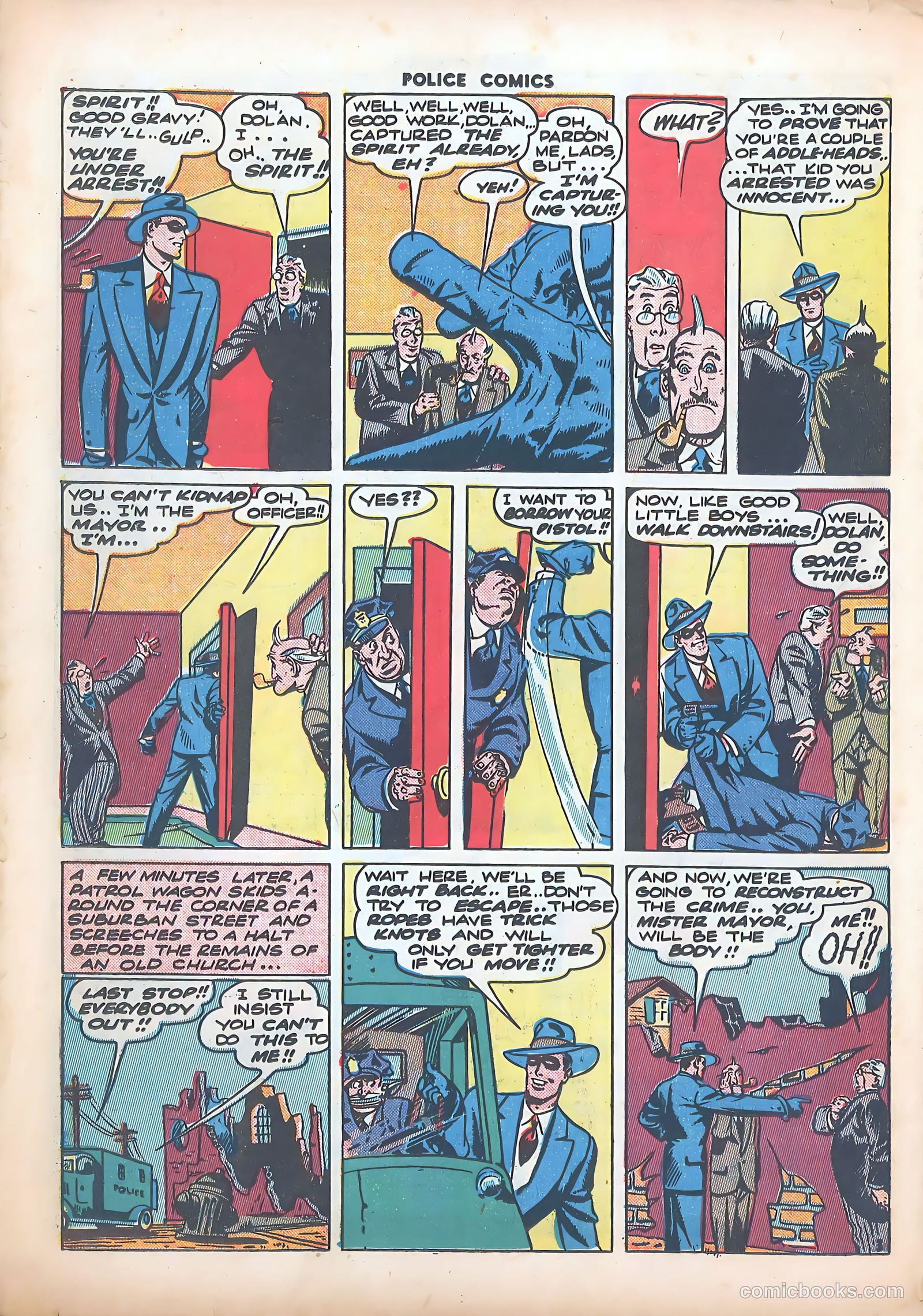 Police Comics #34 — page 32 of 60
