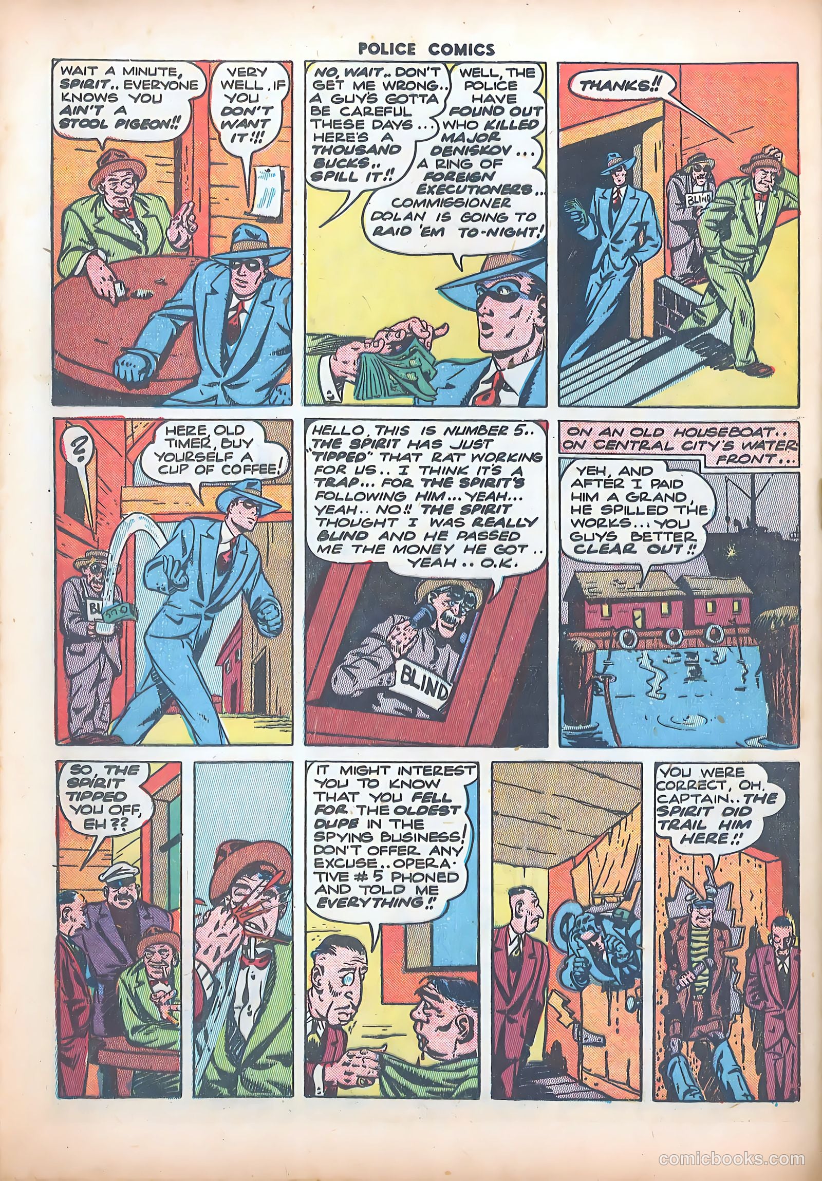 Police Comics #34 — page 34 of 60