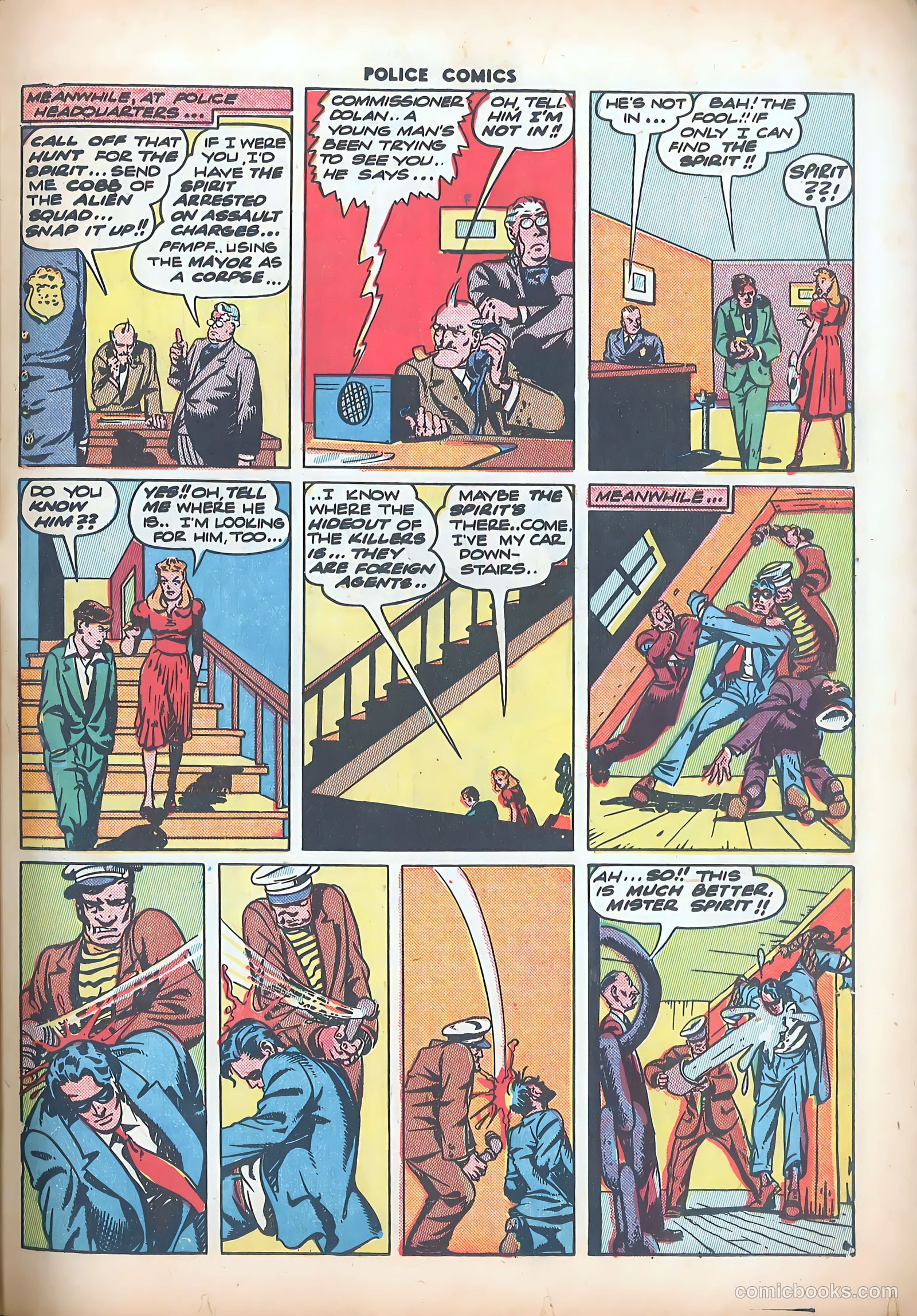 Police Comics #34 — page 35 of 60