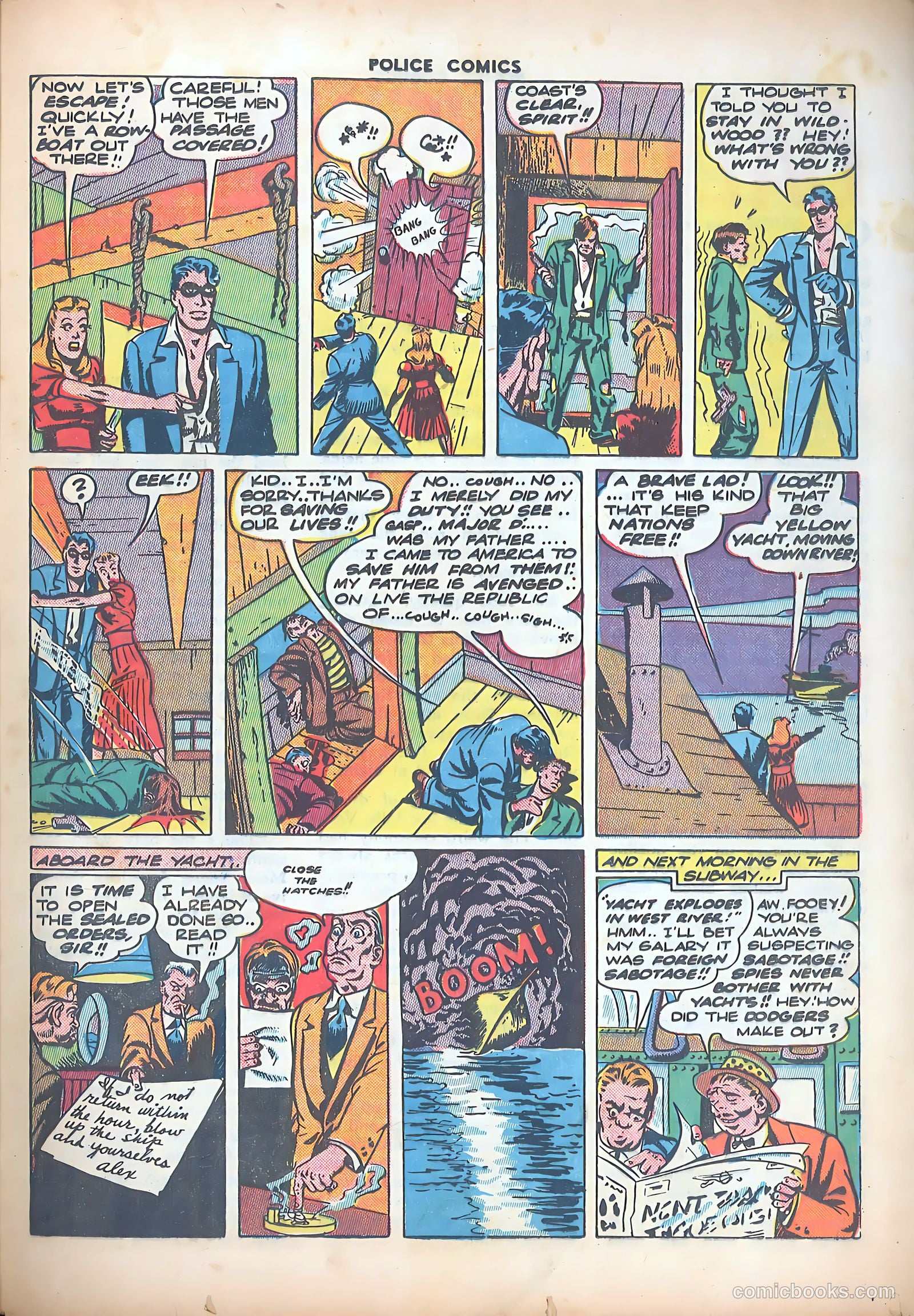 Police Comics #34 — page 37 of 60
