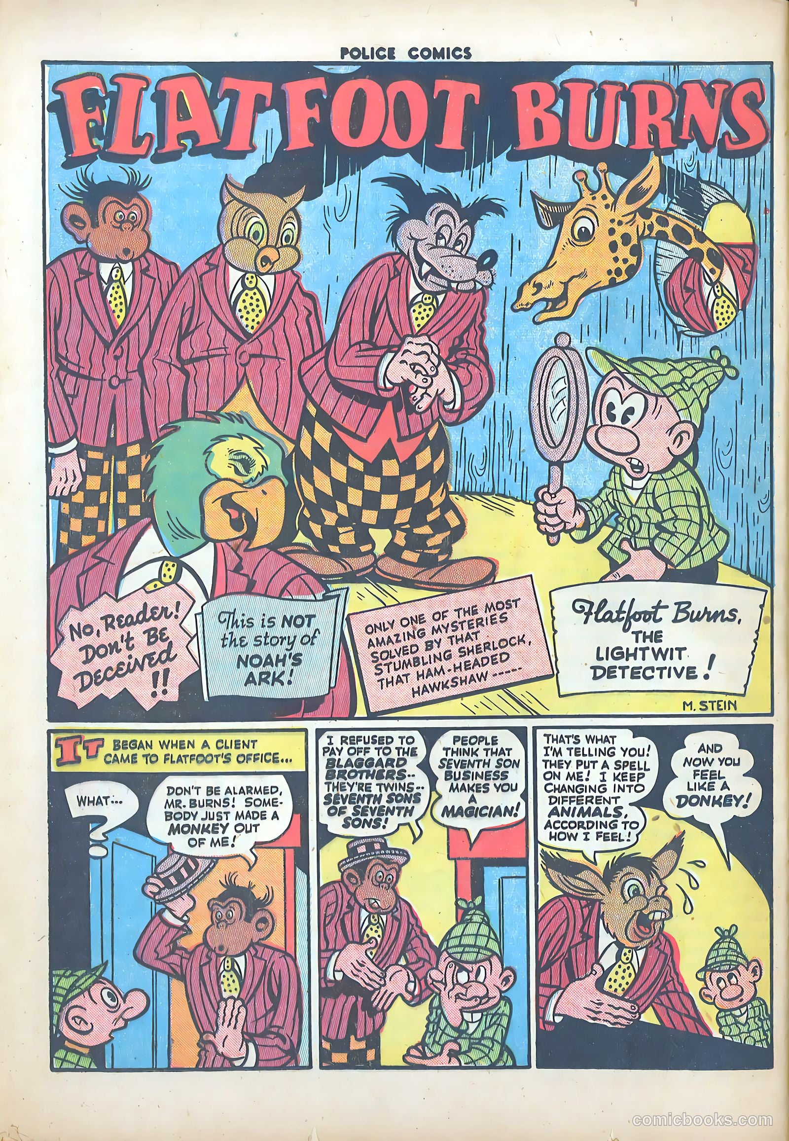 Police Comics #34 — page 40 of 60