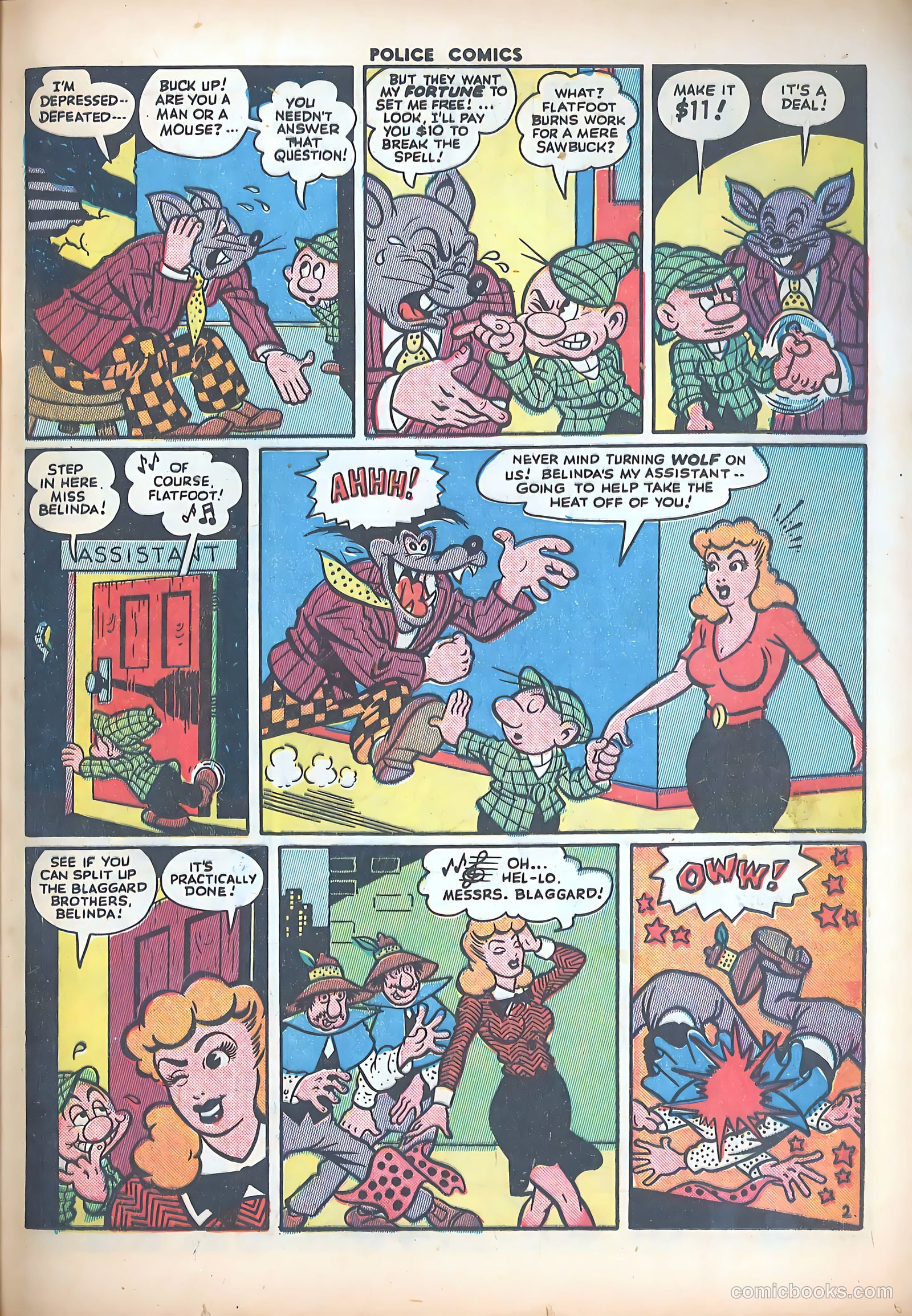 Police Comics #34 — page 41 of 60