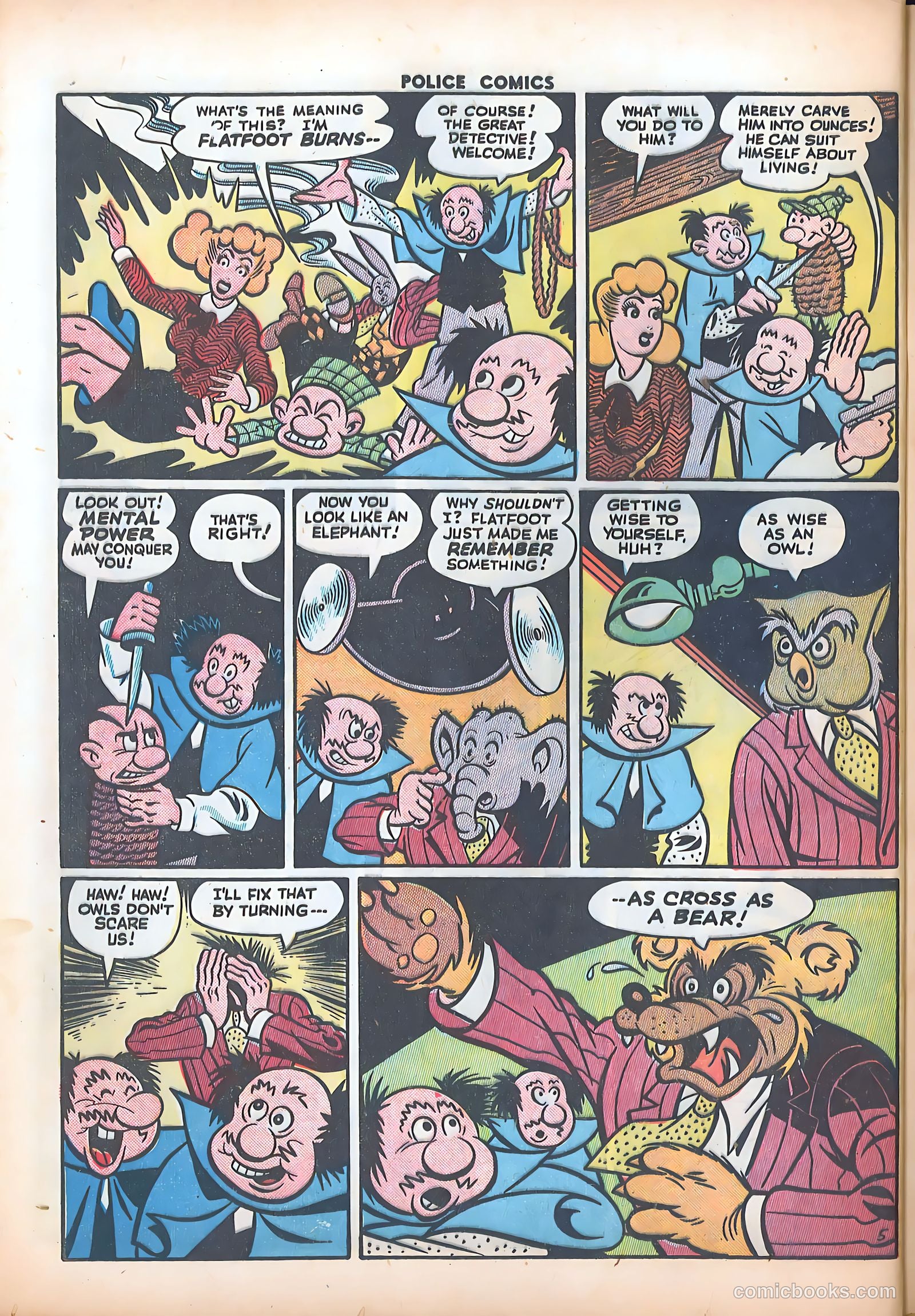 Police Comics #34 — page 44 of 60