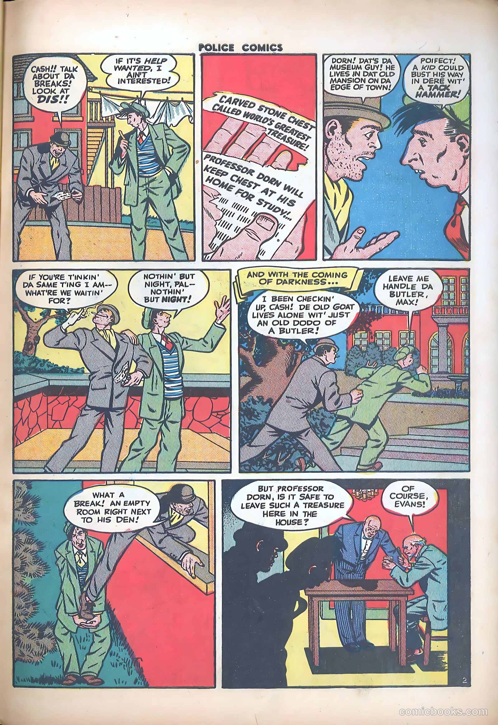 Police Comics #34 — page 47 of 60