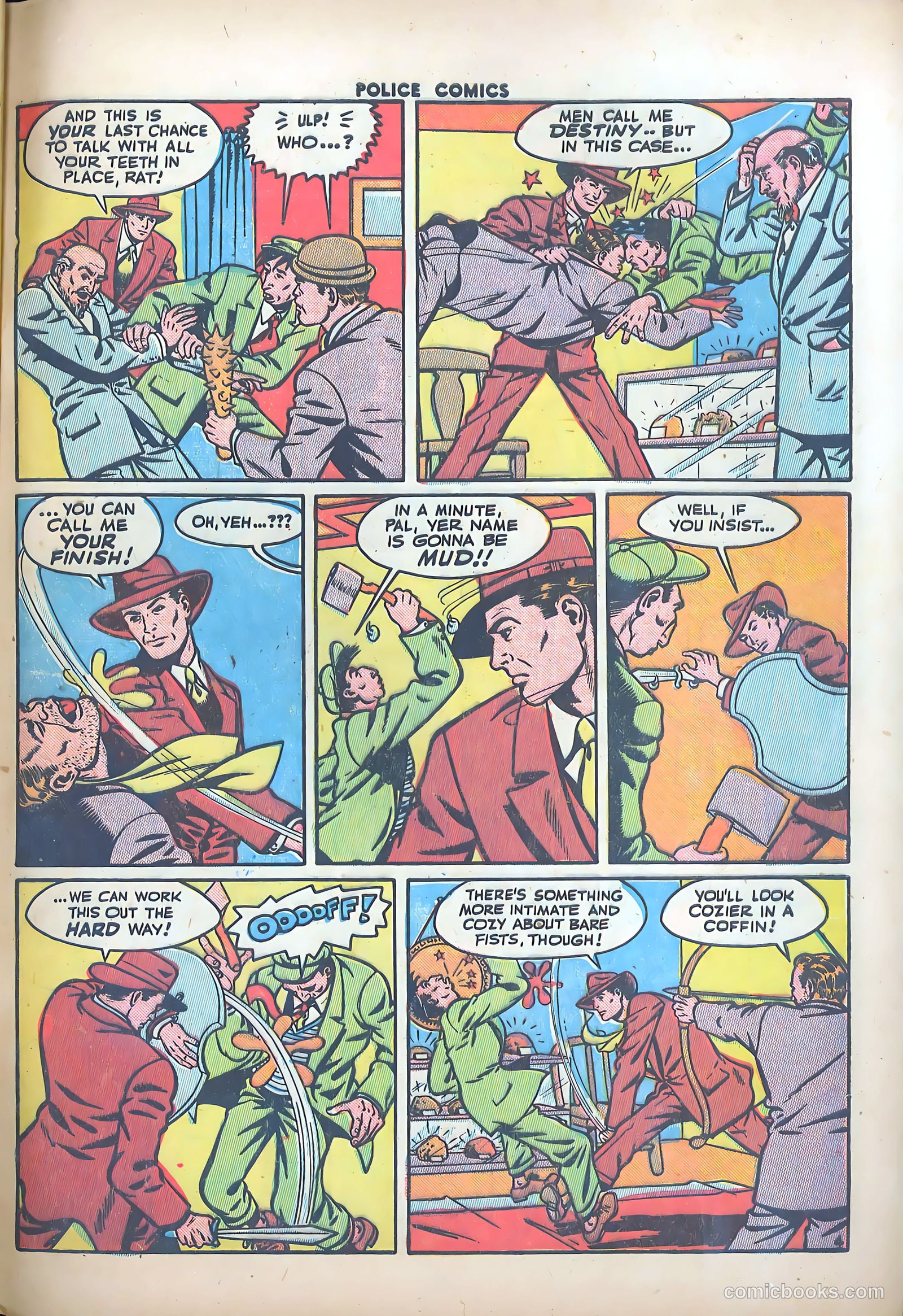 Police Comics #34 — page 49 of 60