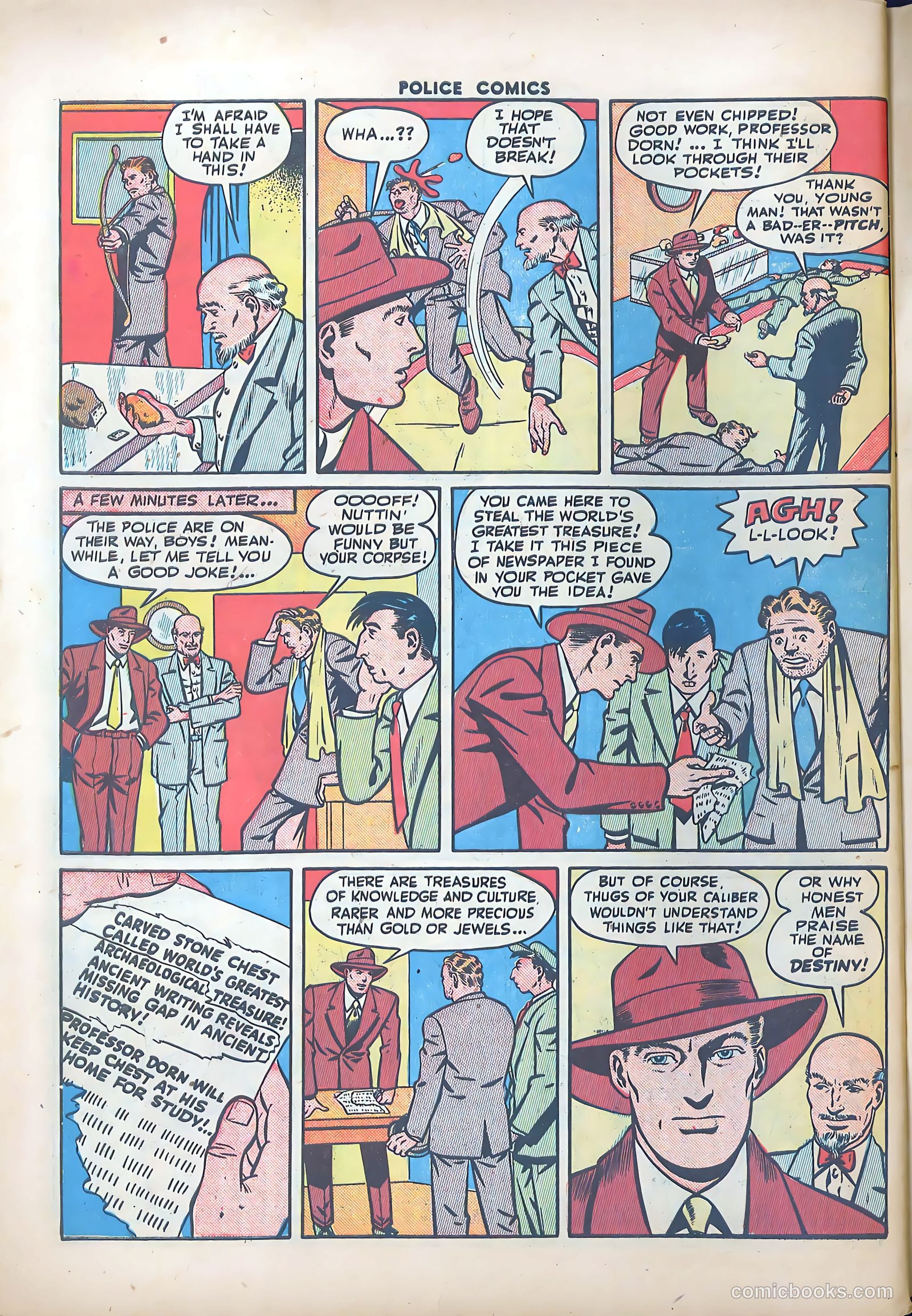 Police Comics #34 — page 50 of 60