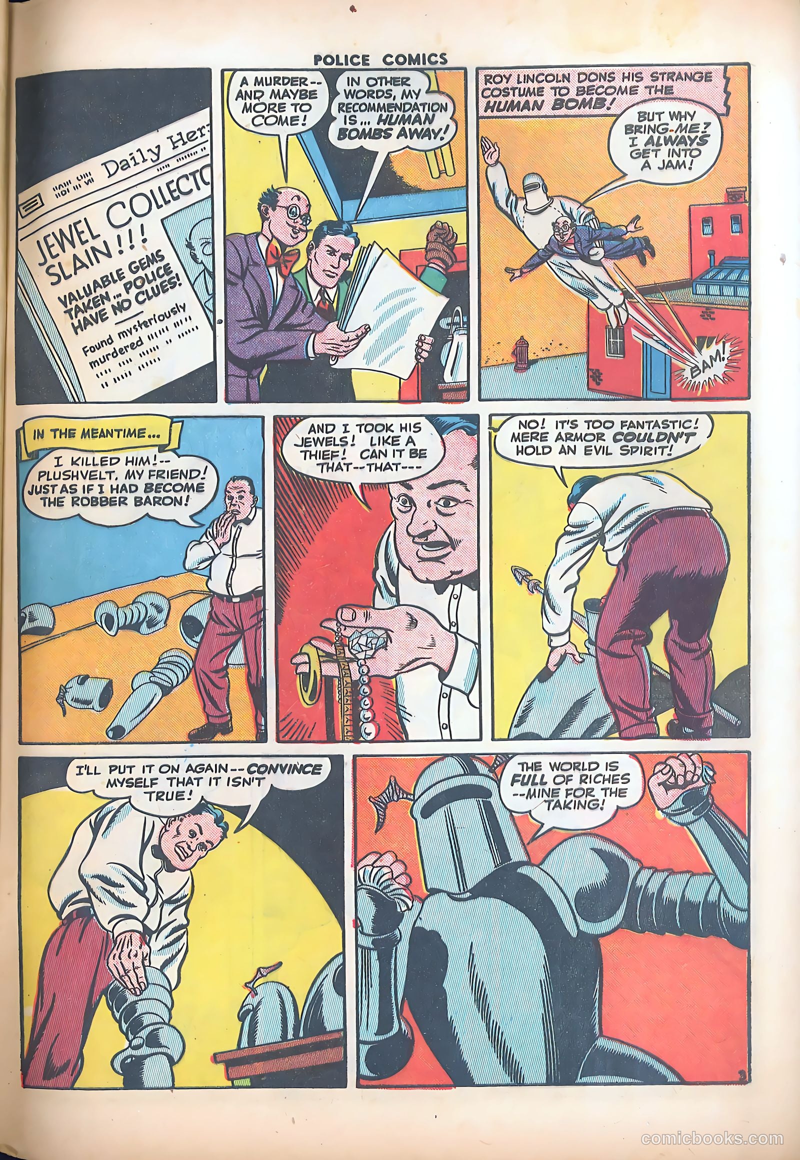 Police Comics #34 — page 53 of 60