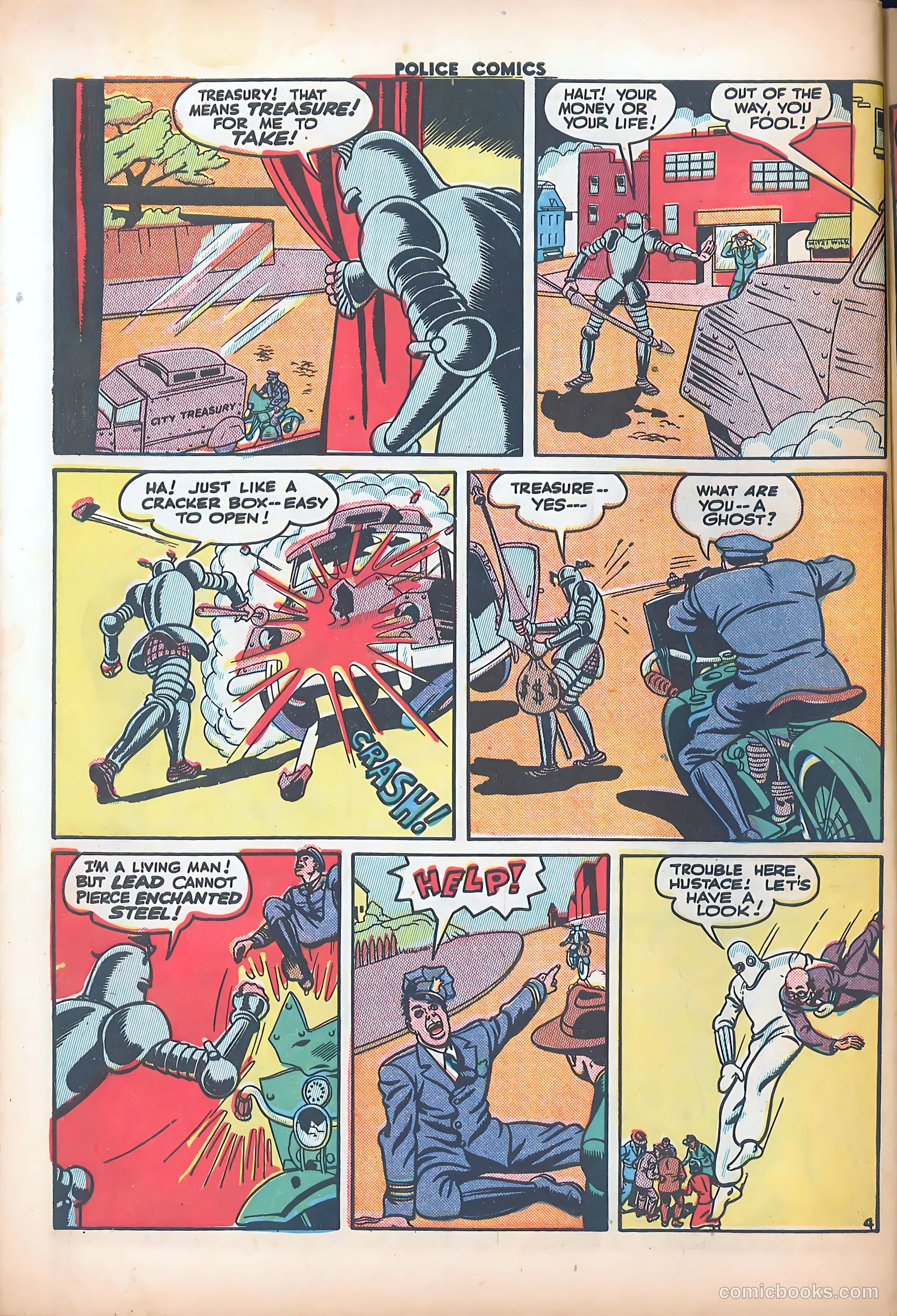 Police Comics #34 — page 54 of 60