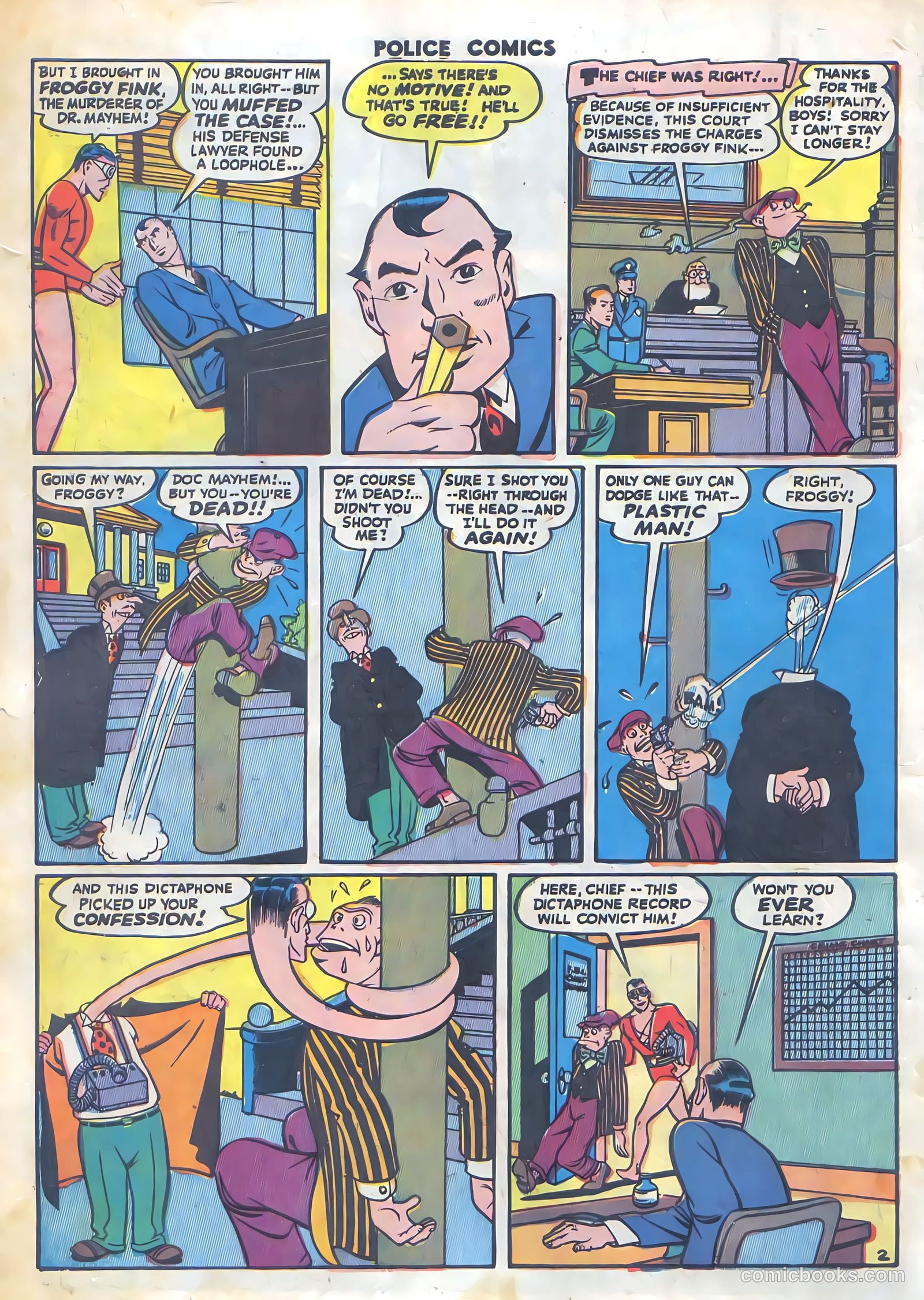 Police Comics #35 — page 5 of 61