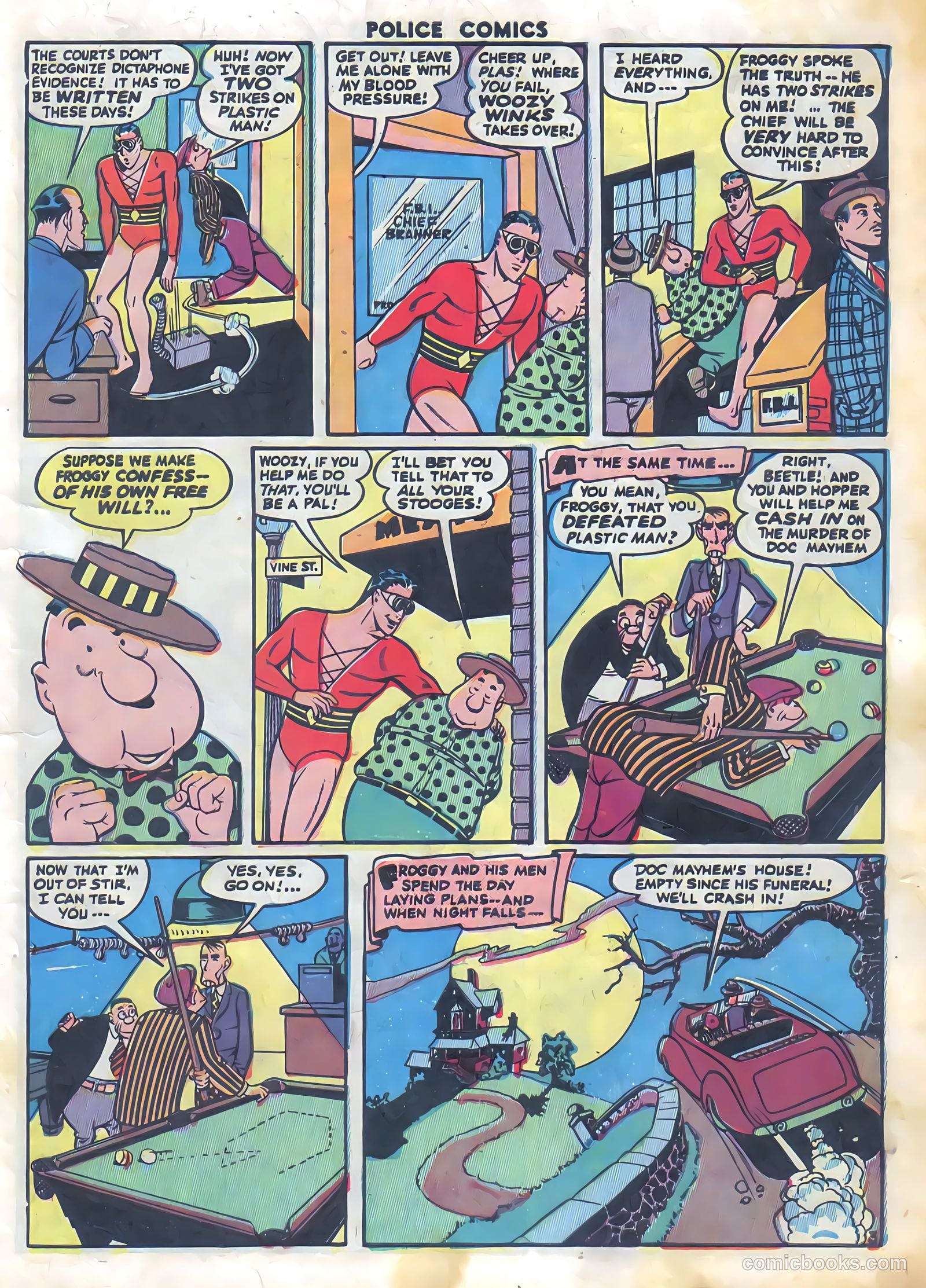 Police Comics #35 — page 6 of 61