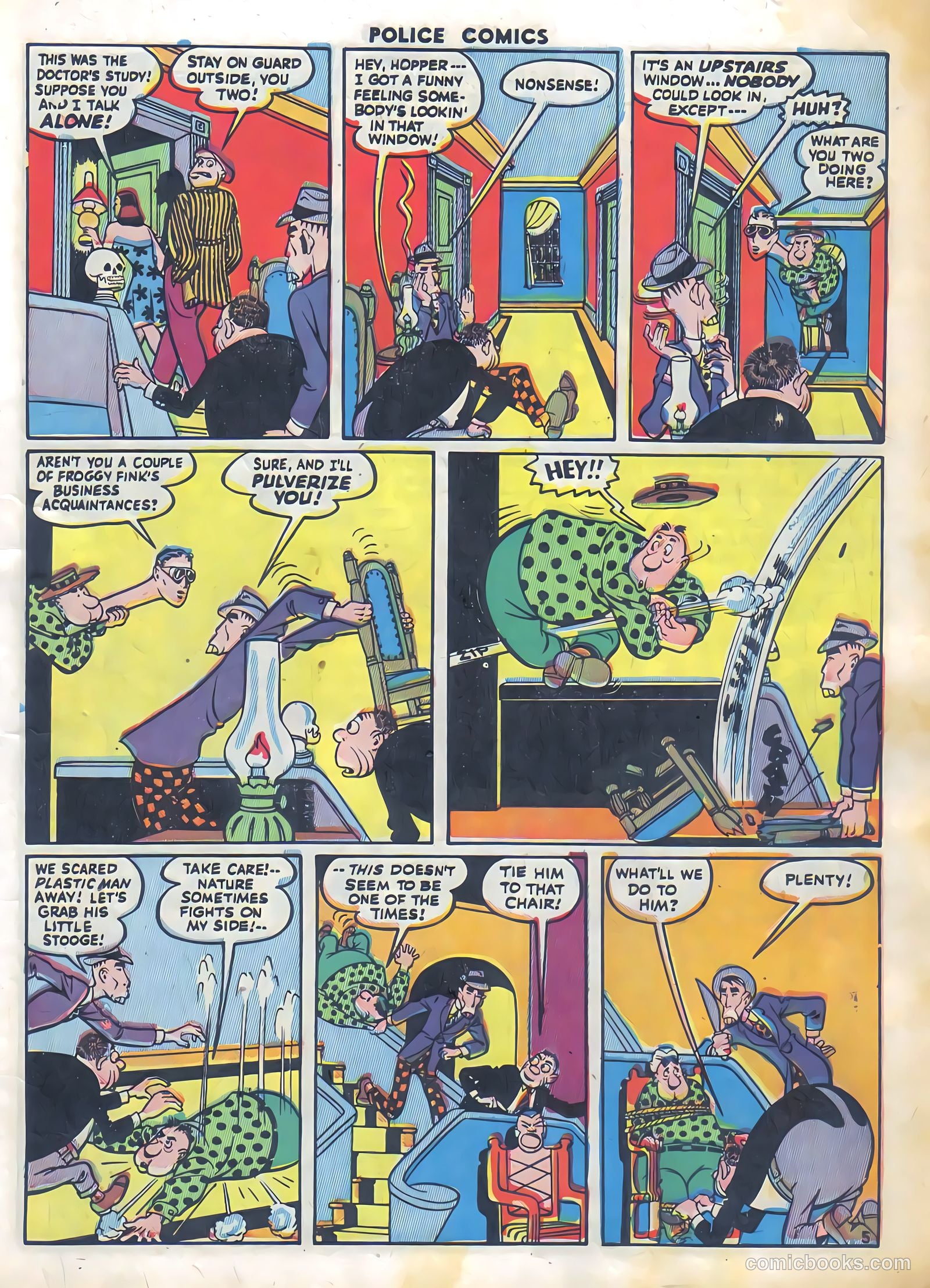 Police Comics #35 — page 8 of 61
