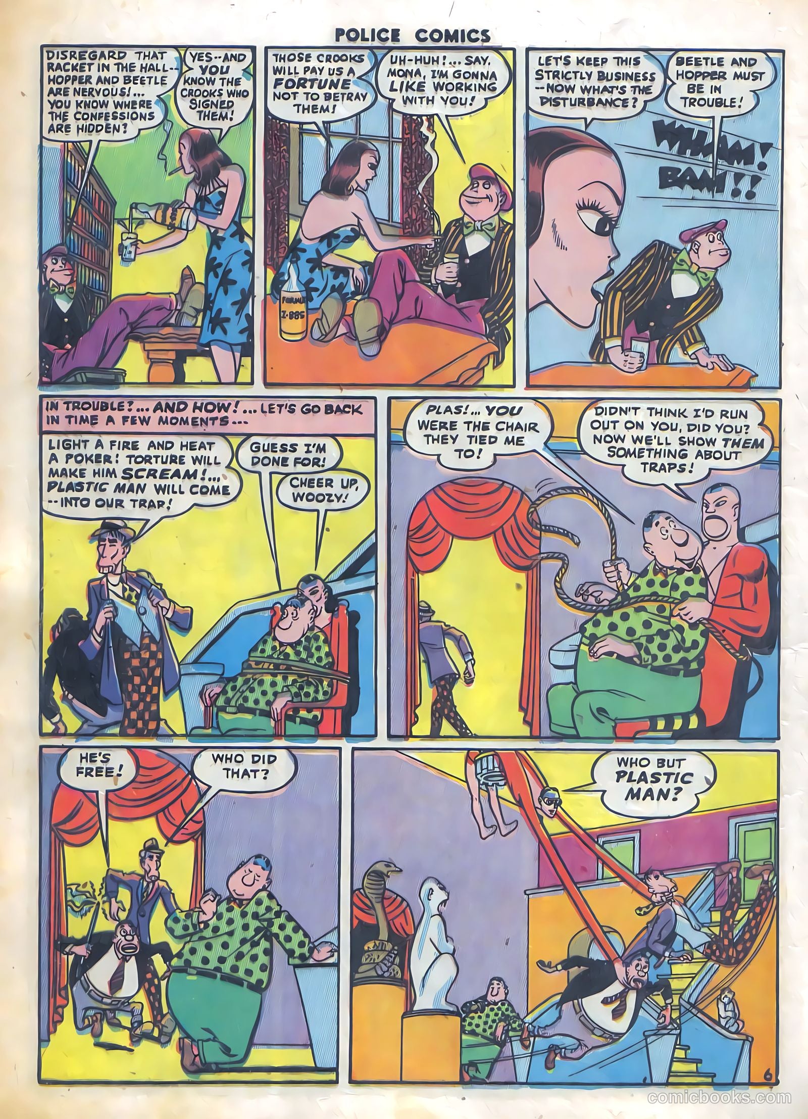 Police Comics #35 — page 9 of 61