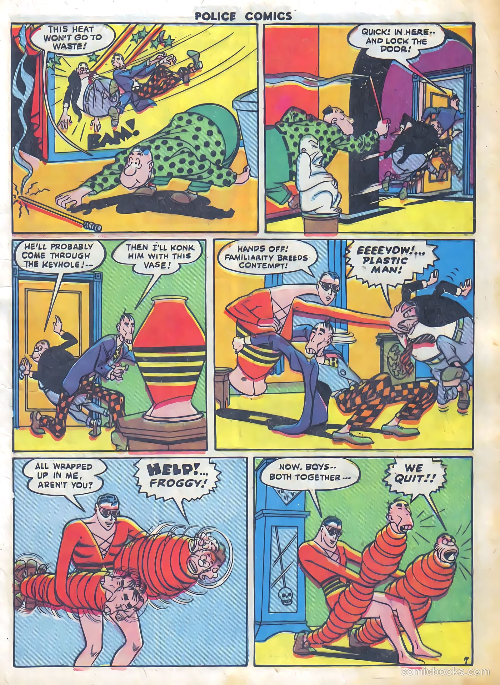 Police Comics #35 — page 10 of 61